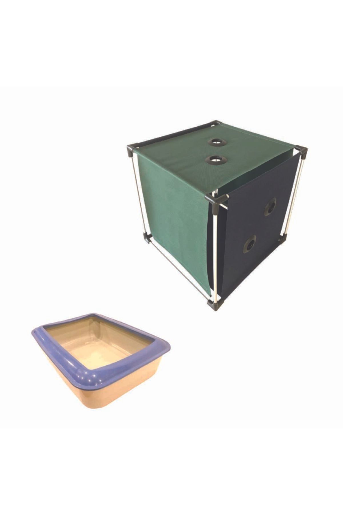 MAGIC CAT BOX Kedi Oyun Ve Uyku Evi Kedi Tuvaleti