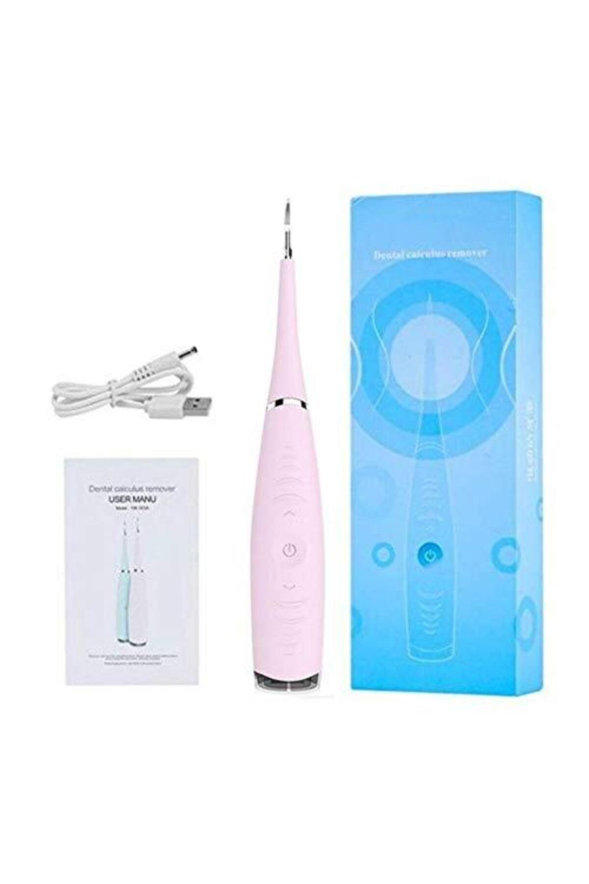 SağlıkMarketim Dental Calculus Remower - Diş Taşı & Diş Lekeleri Temizleme Cihazı - Yıkanabilir & Şarjlı