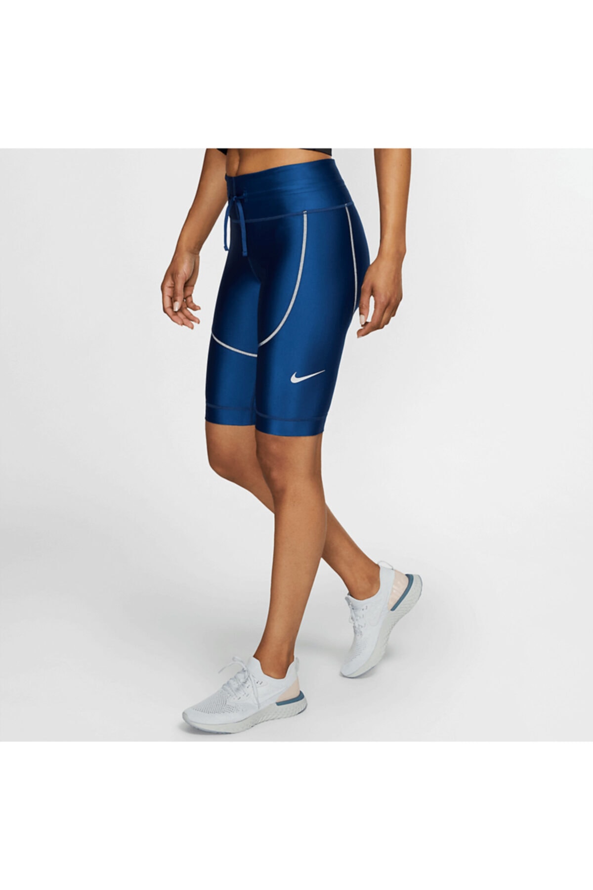 Nike Kadın Lacivert Parlak Tayt