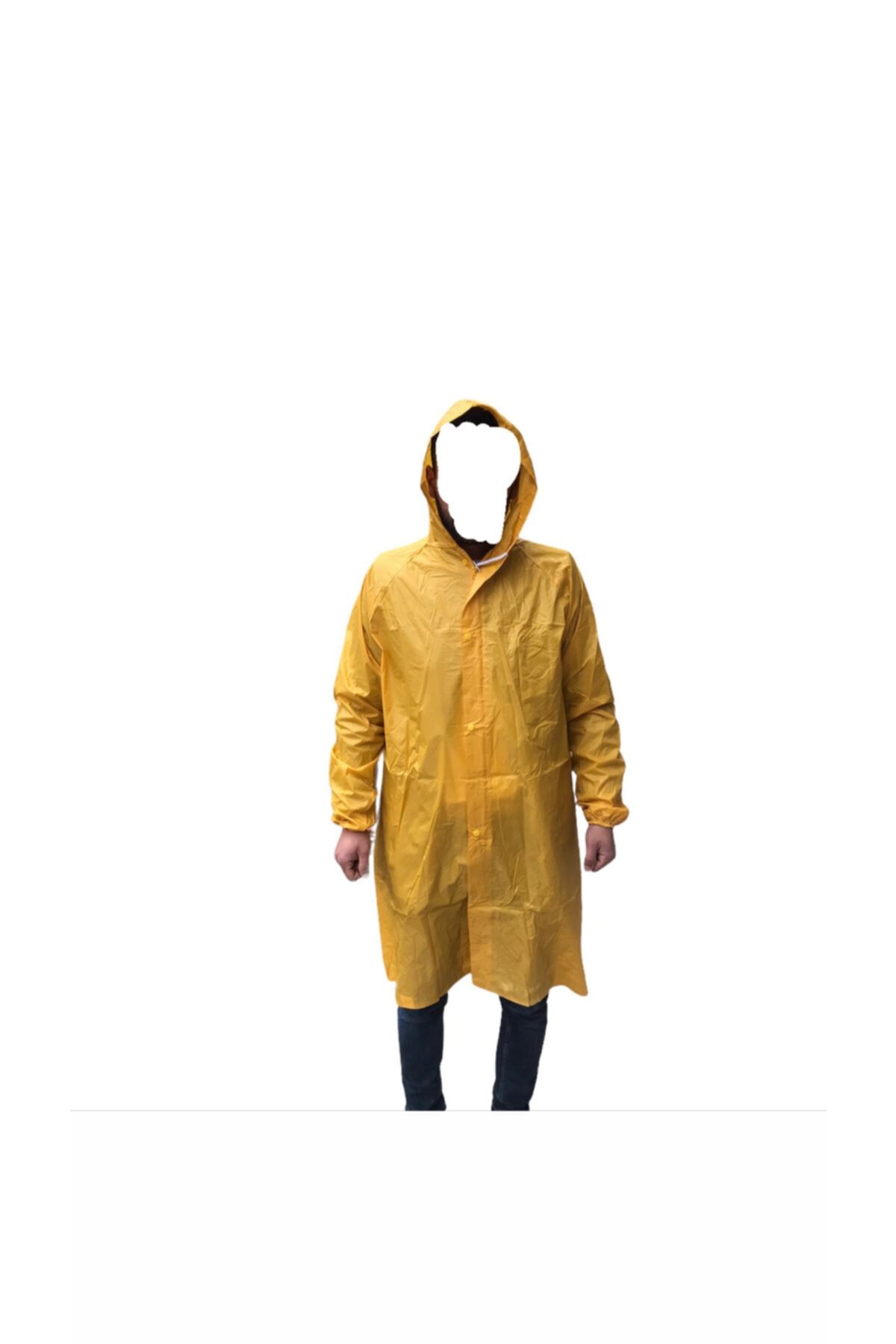 Meşem Unisex Fermuarlı Ve Çıtçıtlı Avcı-balıkçı Yağmurluğu Lüx Su Geçirmez Yağmurluk