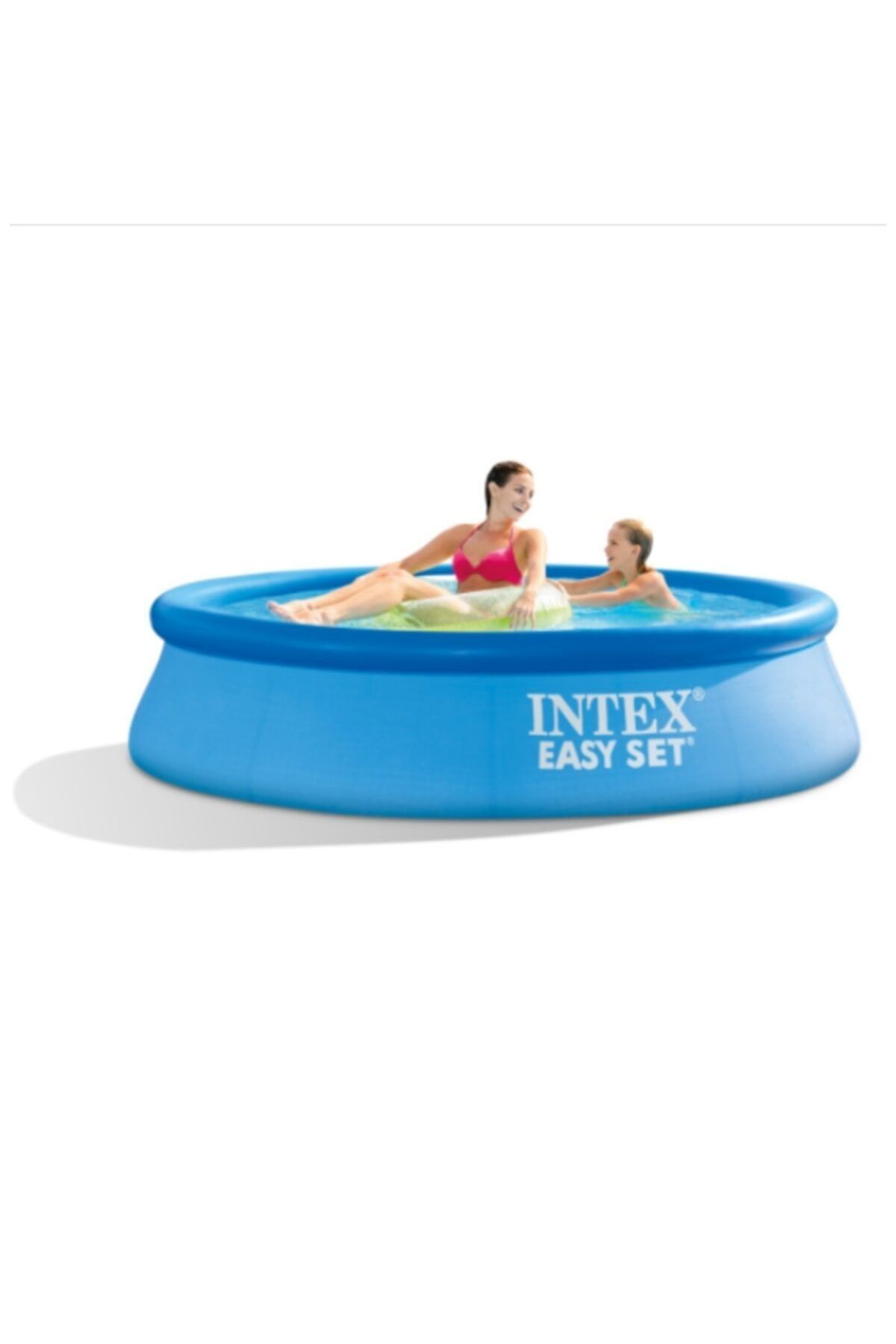 Bestway&Intex Intex 28106 Easy Kolay Kurulum Mavi Renkli Şişme Havuz 244x61 Cm