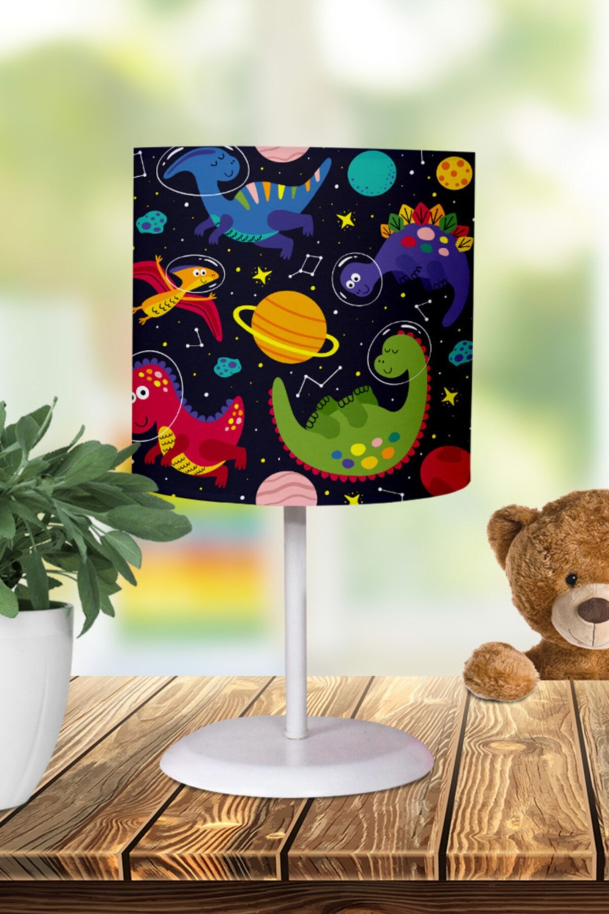 Moonstar Online Dino Space Çocuk Odası Abajur