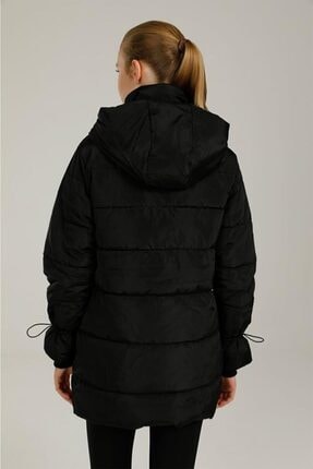 Kadın Uzun Mont Karina Sn36 Siyah/black 21w3200sn36 Image 1