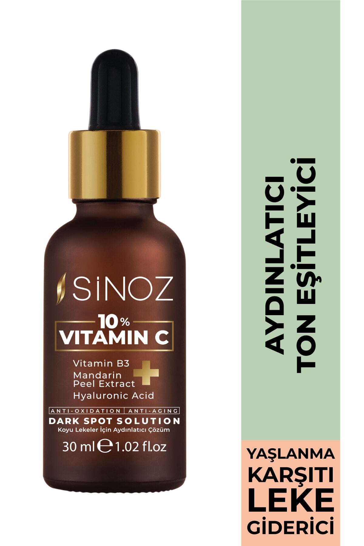 SİNOZ Aydınlatıcı C Vitamini Serumu (30 ML)