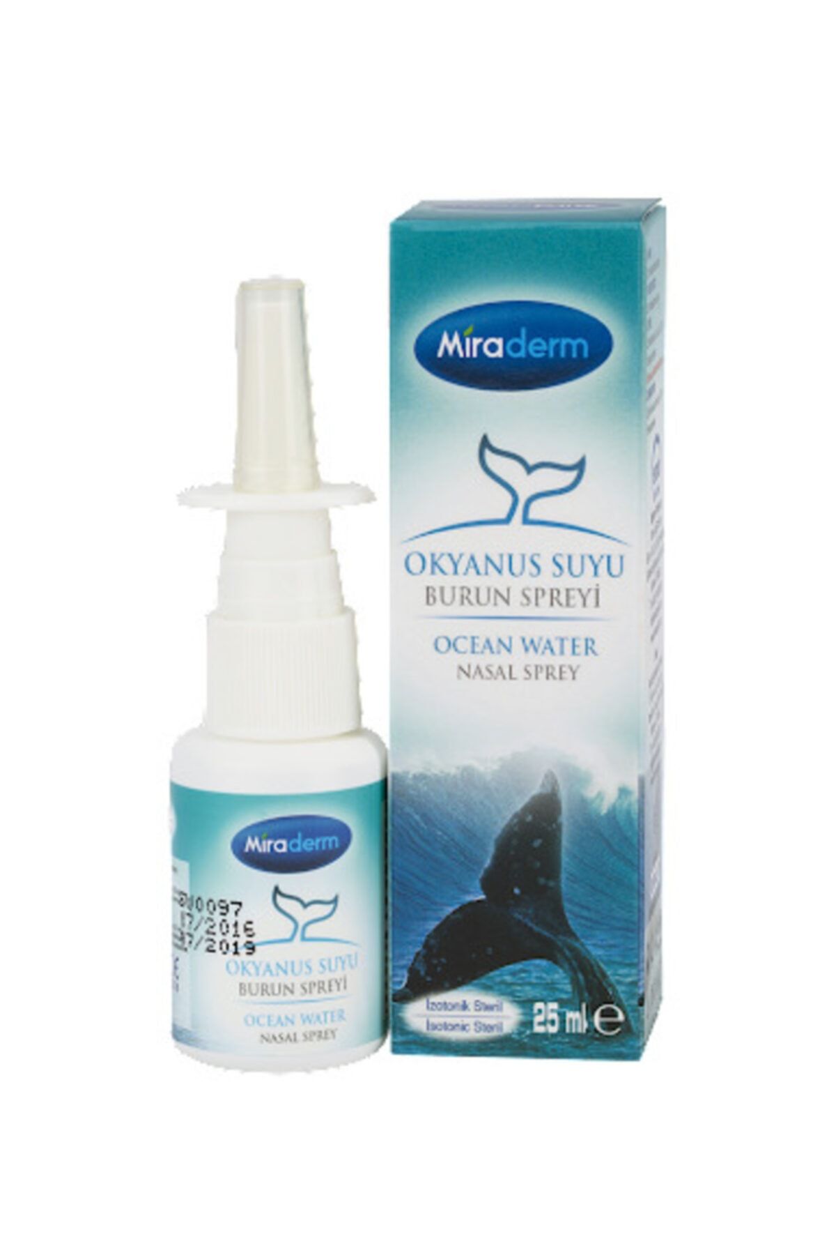 Miraderm 2 Adet Okyanus Suyu Burun Spreyi 25ml X 2