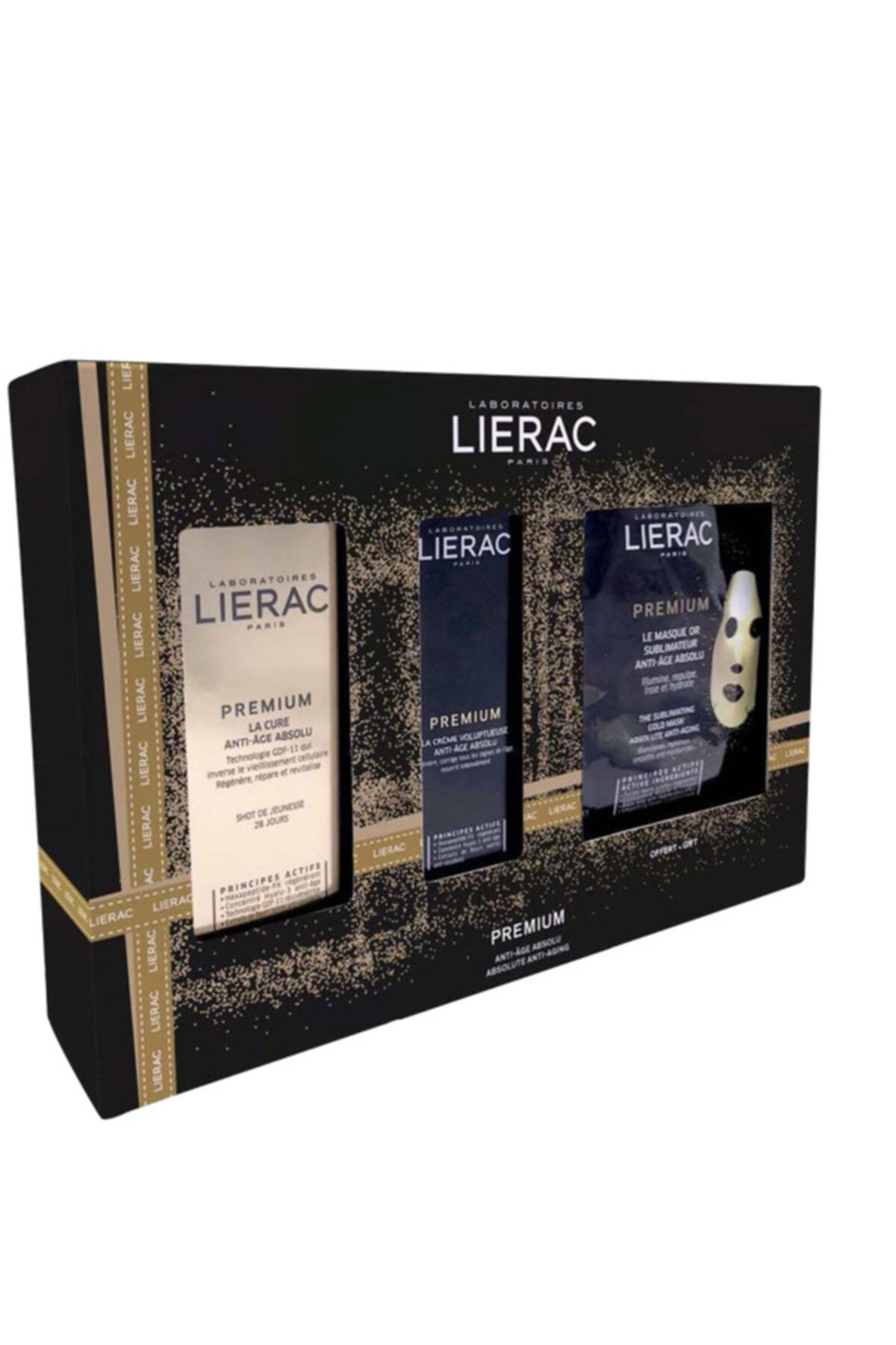 Lierac Premium Cure + Voluptuous 30ml + Mask Kofre