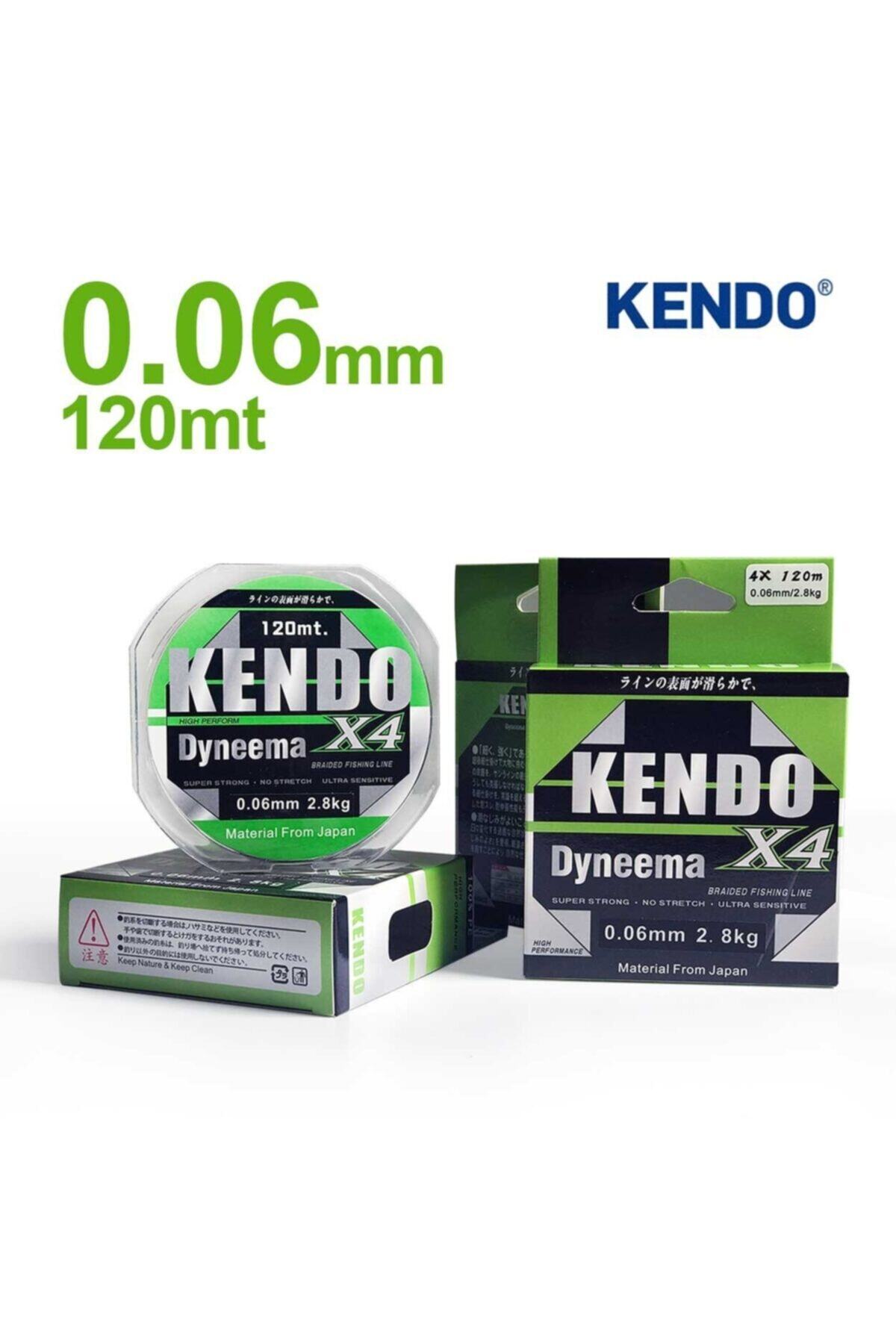 Kendo Yeni Dyneema 4 Örgü 0,06mm 120mt Ip Misina