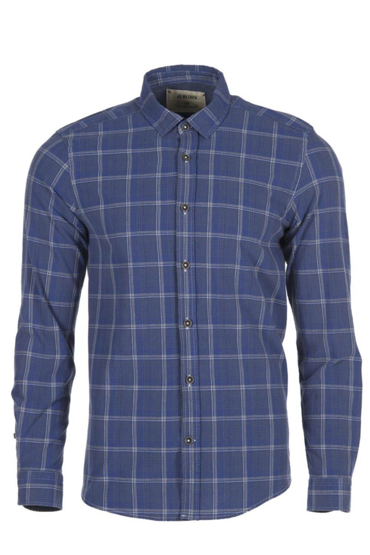 Arma Y9gkd1106 Erkek Kareli Regular Fit Gömlek Uzun Kollu