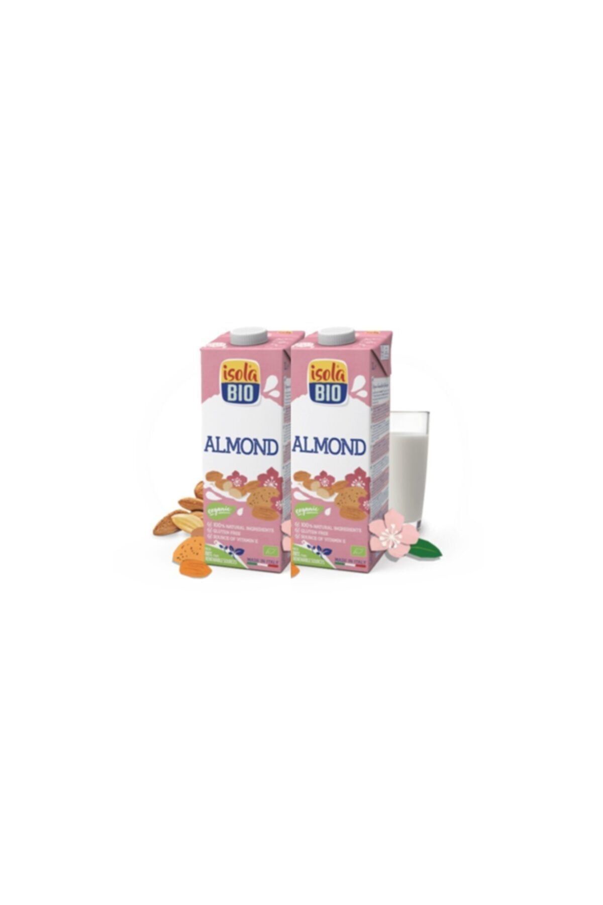İsola Bio Isola Bıo Organik Agave Şurup Ile Tatlandırılmış Badem Sütü 1l