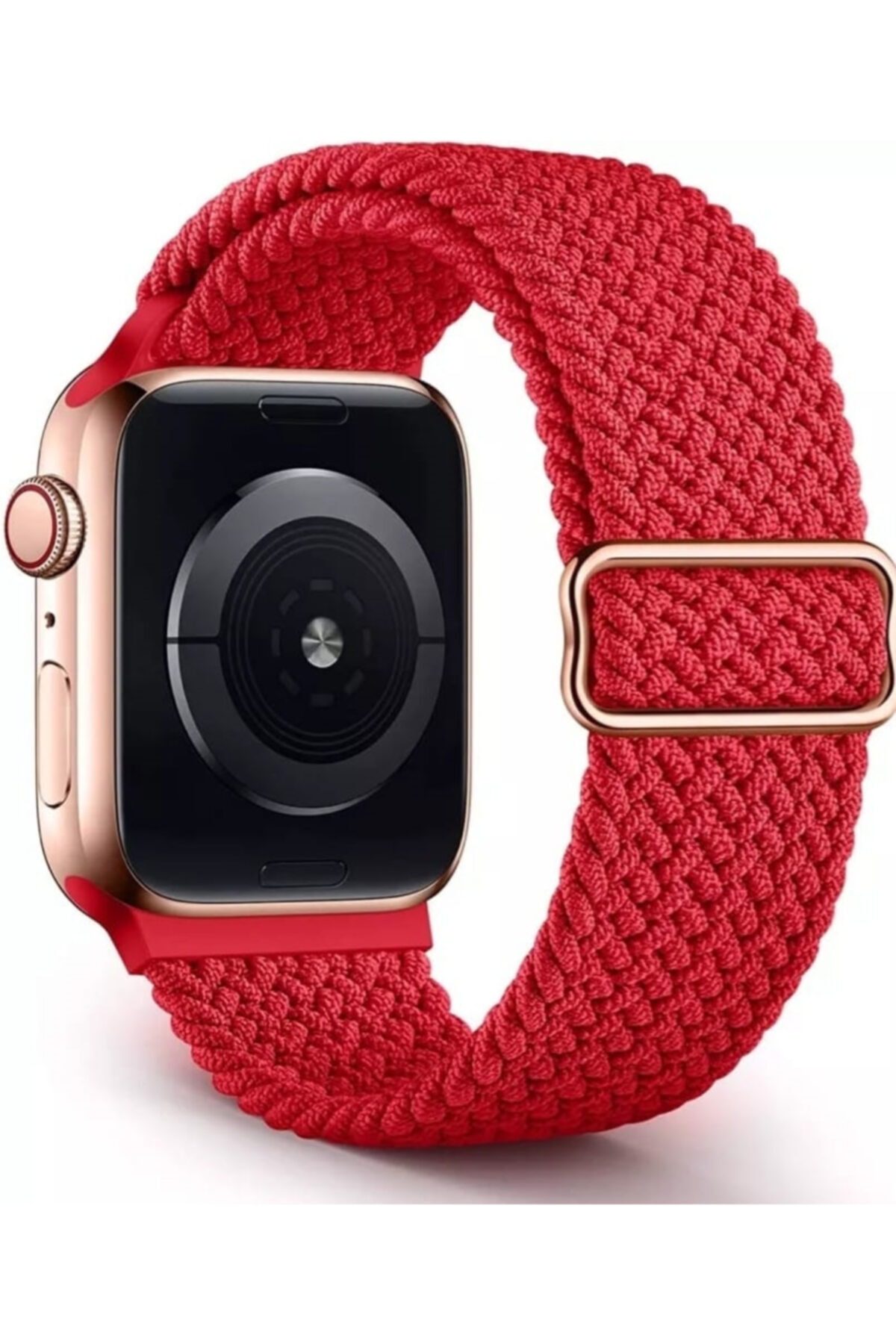 GREGOSS Örgülü Solo Döngü Apple 38,40,41 Mm Uyumlu Seri 7,6,se,5,4,3 Ayarlanabilir Elastik Kordon