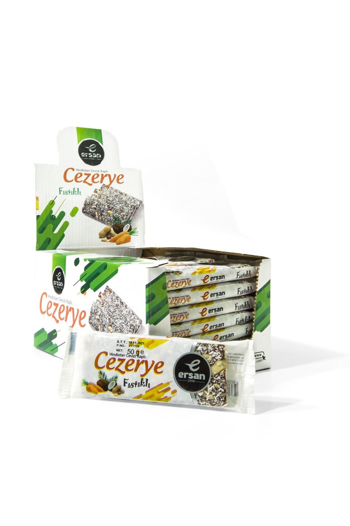 Ersan Yer Fıstıklı Paket Cezerye 24x50gr