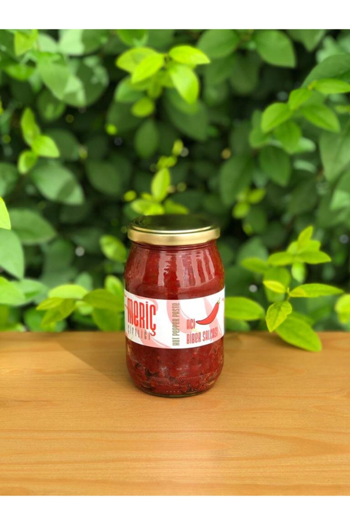 Meriç Çiftliği Ev Yapımı Tatlı Biber Salçası 400g