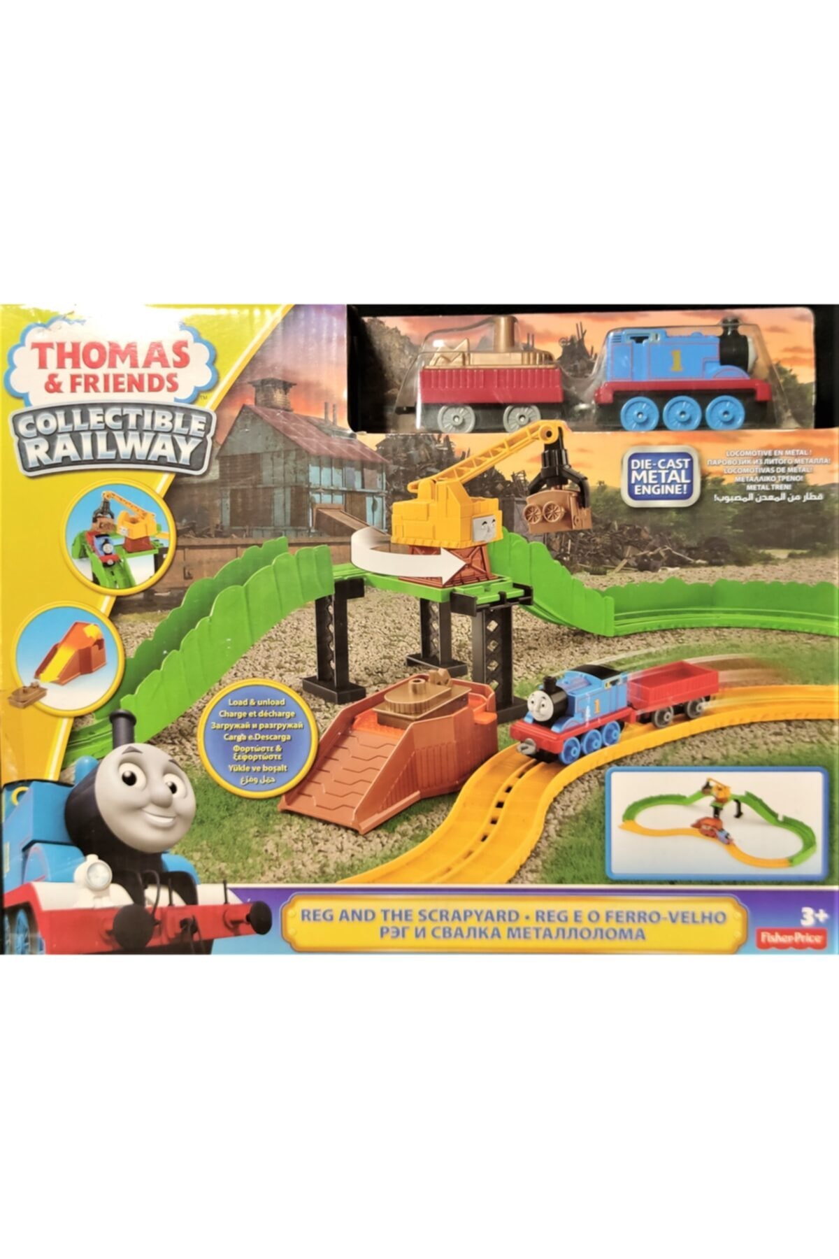 FISHER PRICE Thomas Ve Arkadaşları Reg Ve Hurda Oyun Seti