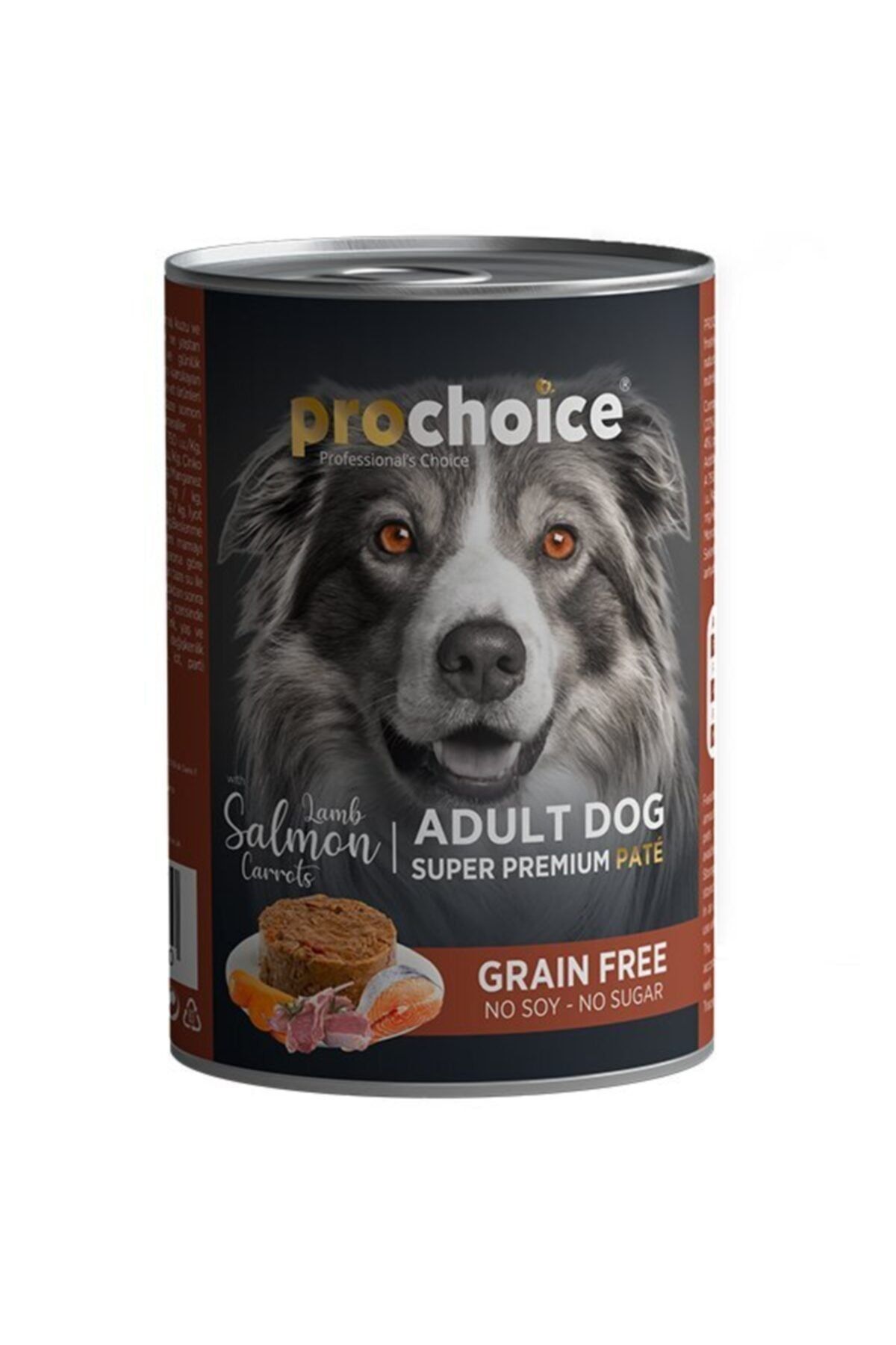 ProChoice Adult Kuzu Somon Ve Havuçlu Yetişkin Köpek Konservesi 400 gr