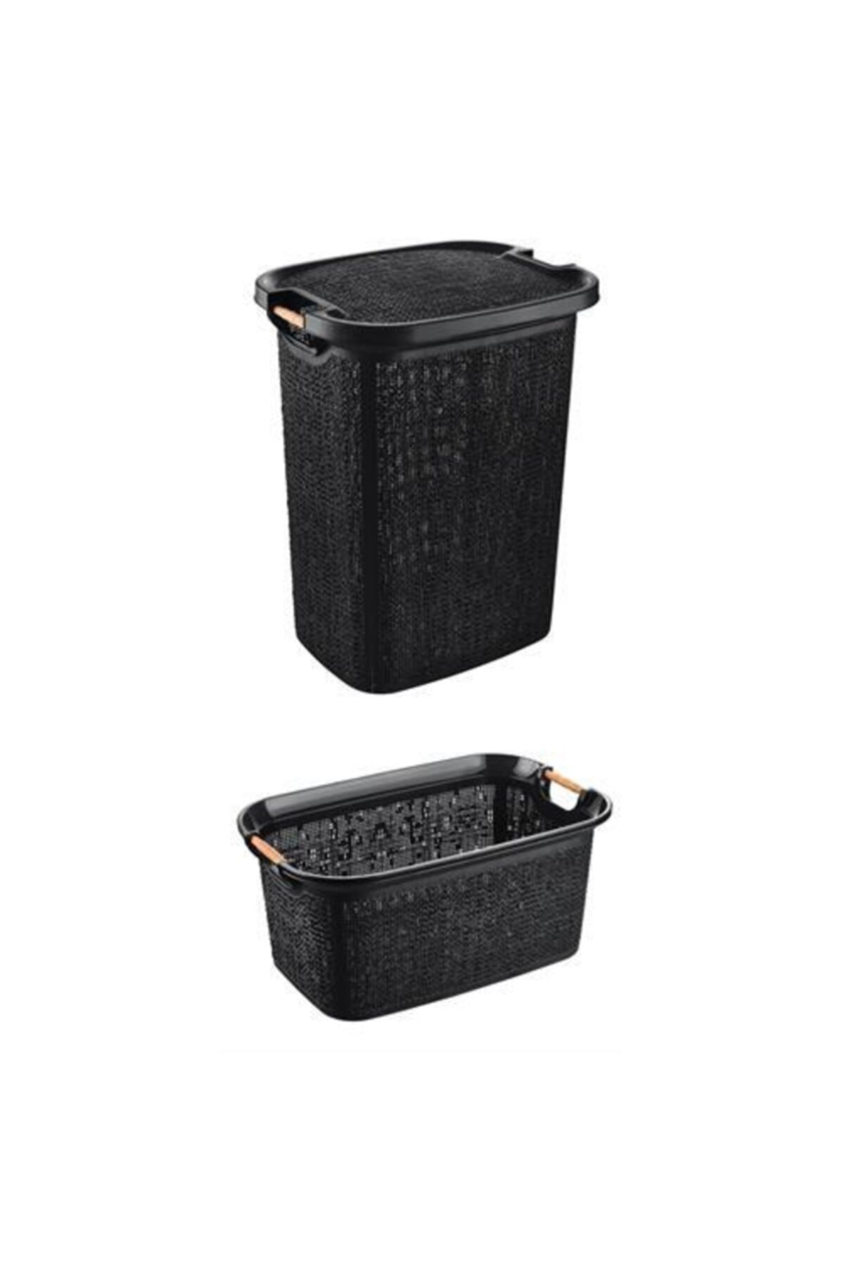 HomeCare Beckham Kirli Temiz Çamaşır Sepeti Seti 714731 6'li Paket