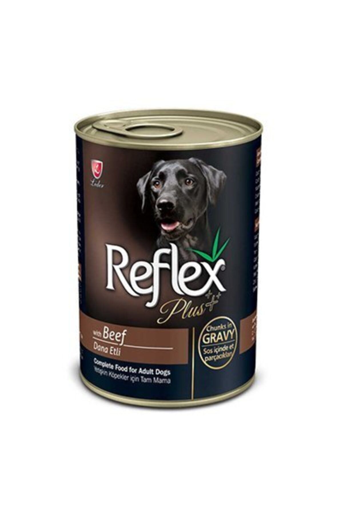 Reflex Plus Beef Dana Etli Konserve Yetişkin Köpek Maması 400 Gr