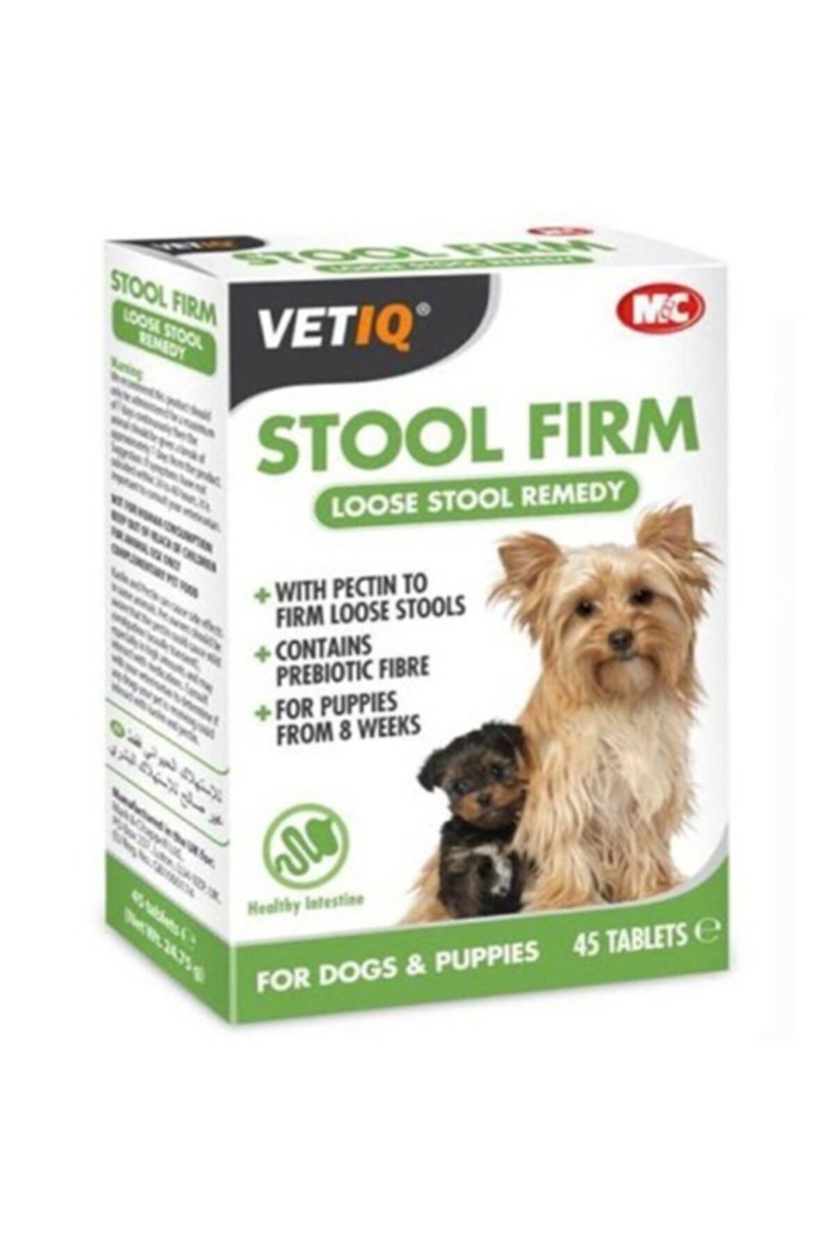 Mark Mc Vetıq Stool Firm Köpekler Için Ishal Önleyici 45 Tablet
