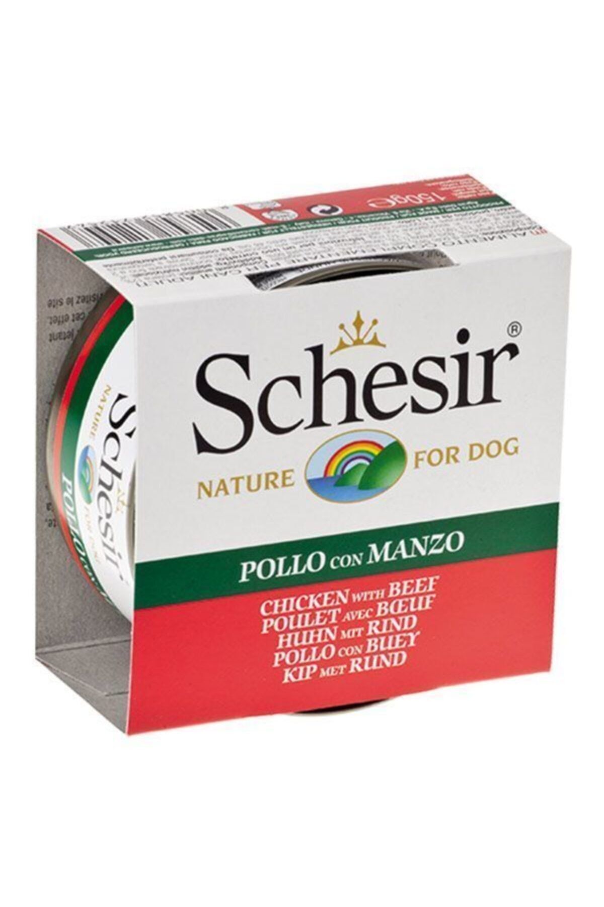 Schesir Tavuk Fileto Jöleli Köpek Konservesi 150 Gr