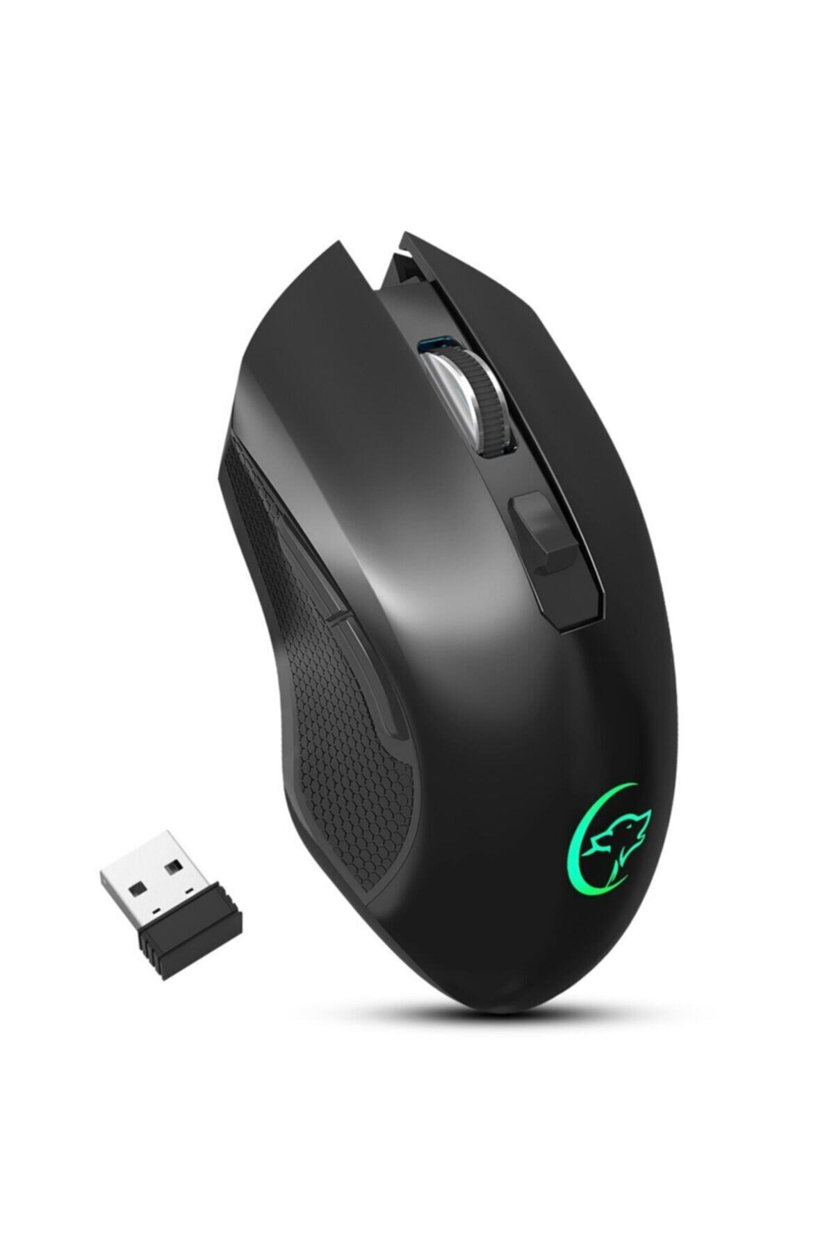 valkyrie 6 Tuşlu Şarjlı Sessiz 2400dpı Kablosuz Gaming Mouse
