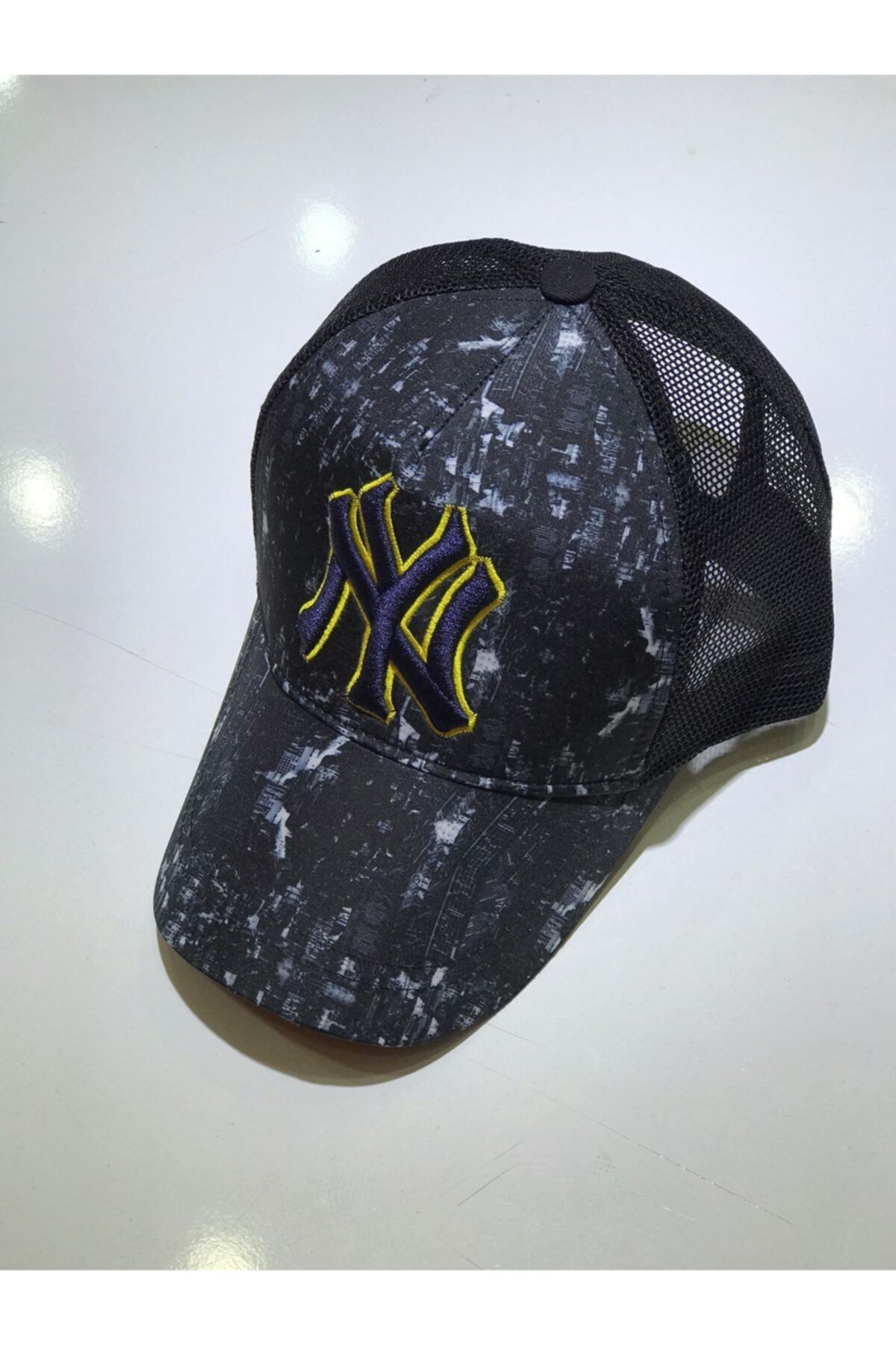Modaella Aksesuar Unisex Dijital Ny New York Şapka