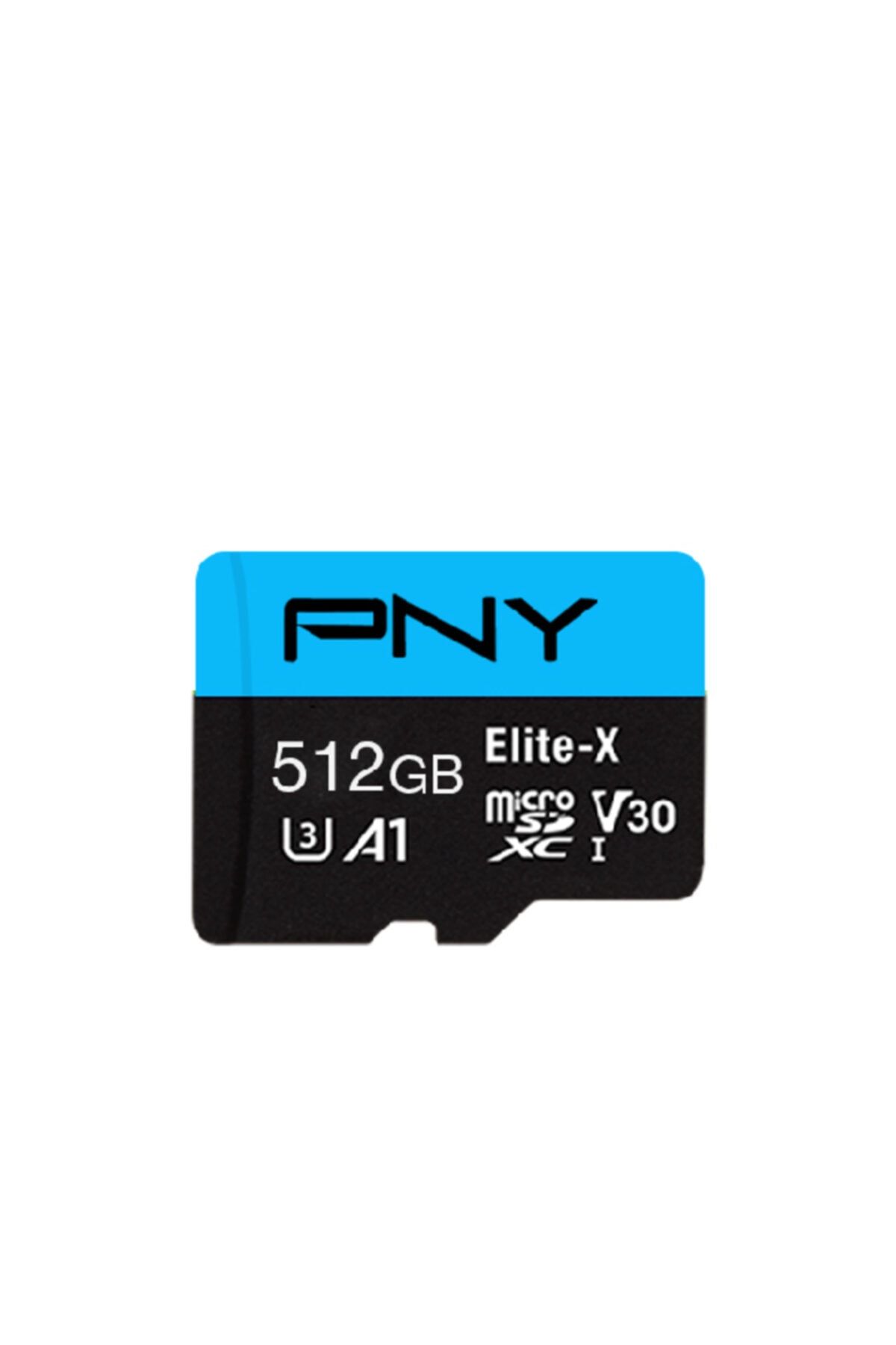 PNY Elite-x 512 Gb Blue Edition Micro Sd Hafıza Kartı Ve Kart Okuyucu Adaptör