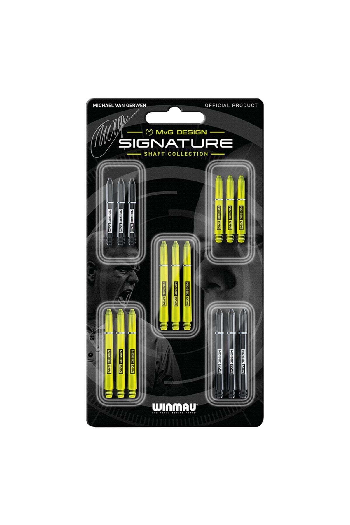 WINMAU 8125 Mvg Signature 15 Li Dart Şaft Seti