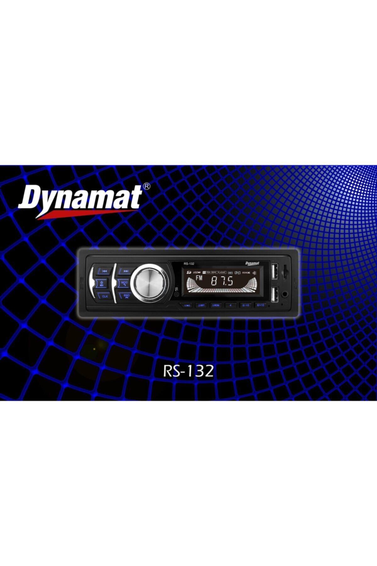 Dynamat Rs-132-usb-radyo-mp3-bluetooth-2 Usb Telefon Şarz Etme-4x55w Yuksek Çıkış Teyp