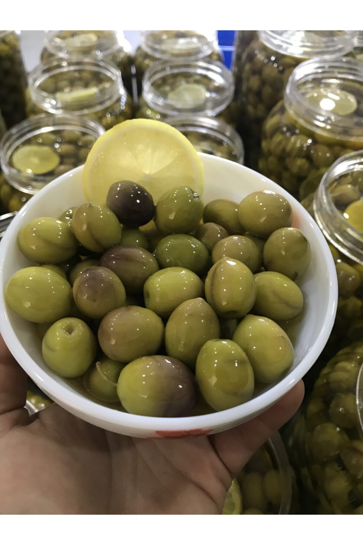 MUĞLA DOĞAL KÖY MAHSÜLLERİ 3 kg Zeytinyağlı Yeşil Çizik Zeytin