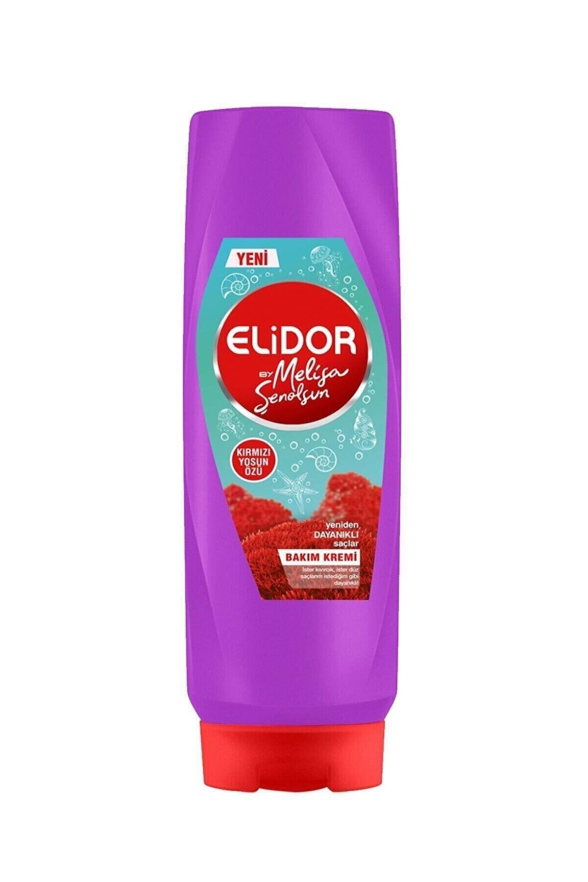 Elidor Kırmızı Yosun Özlü Saç Kremi 350 ml X 3adet
