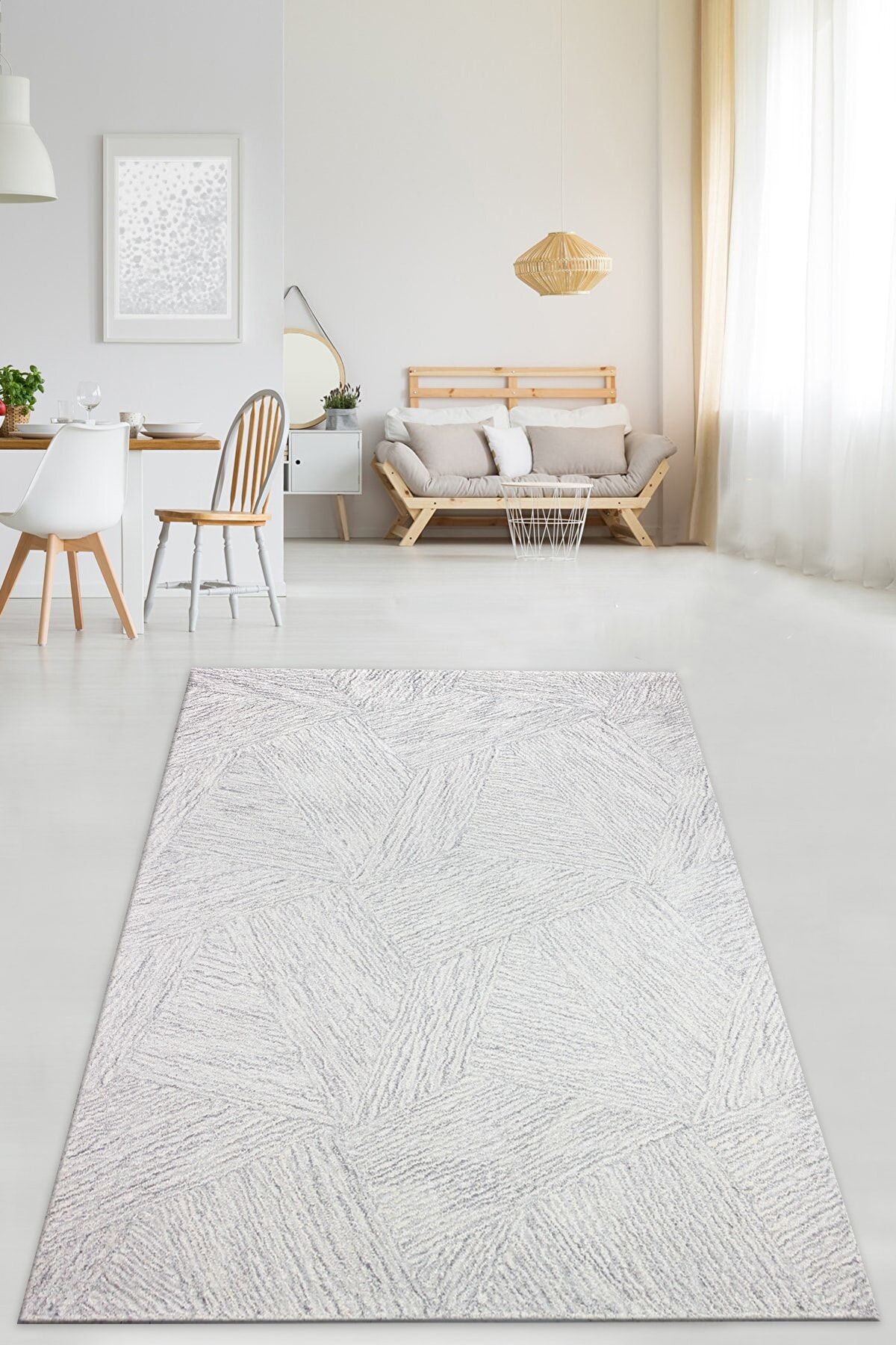 G&C HOME Kaymaz Dijital Baskılı Süngerli Halı Örtüsü 1153