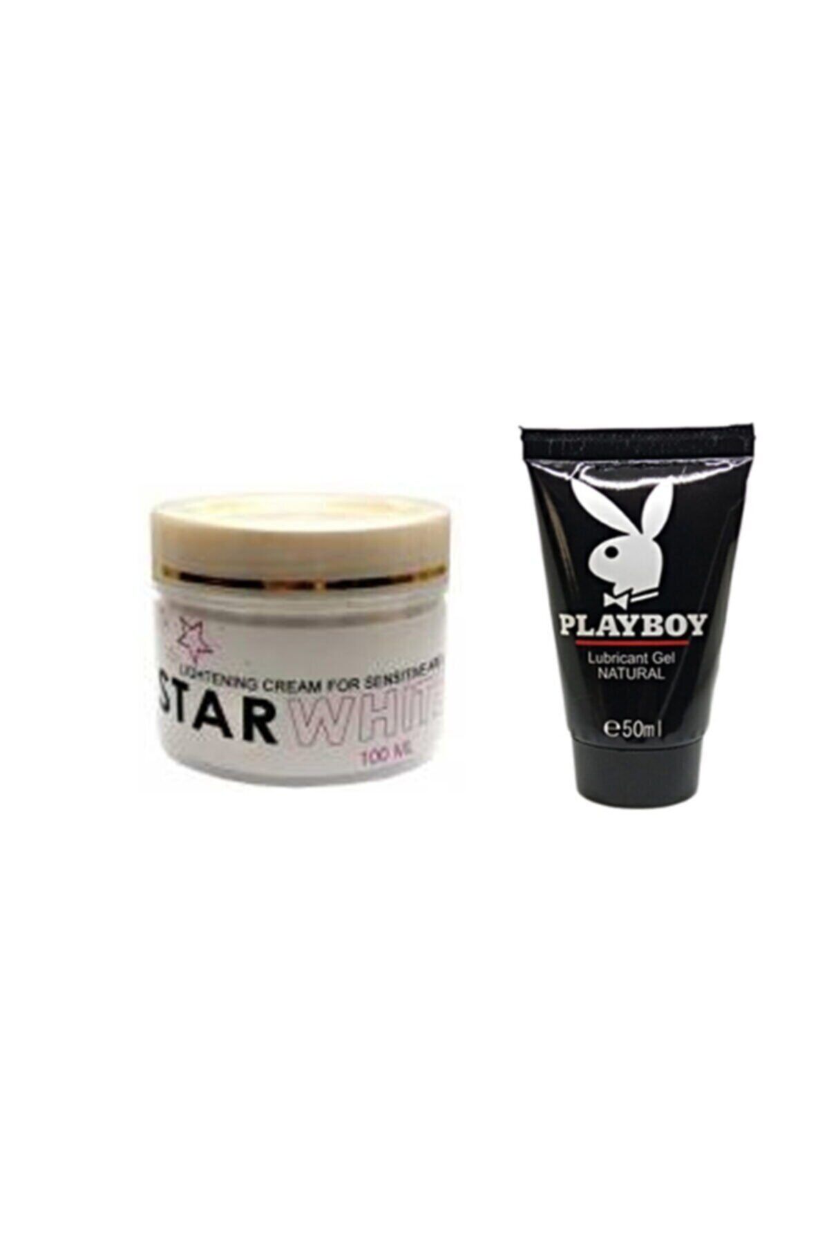 Playboy Starwhite Lightening Cream For Sensitive Area 100ml Genital Cilt Bakım Kremi Lubricant 50 ml