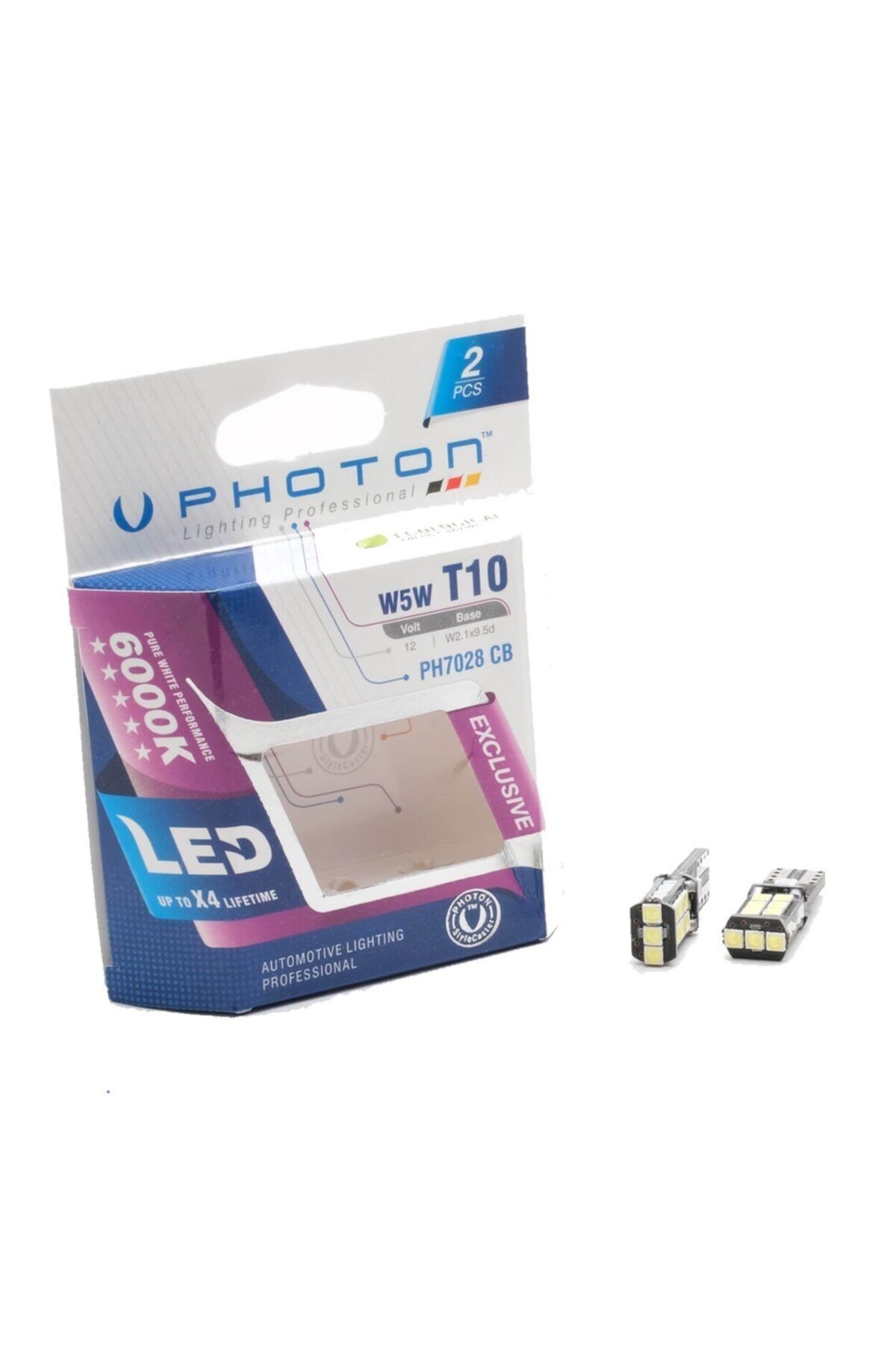 Photon W5w T10 Dipsiz Tavan/park/plaka Led Ampulü