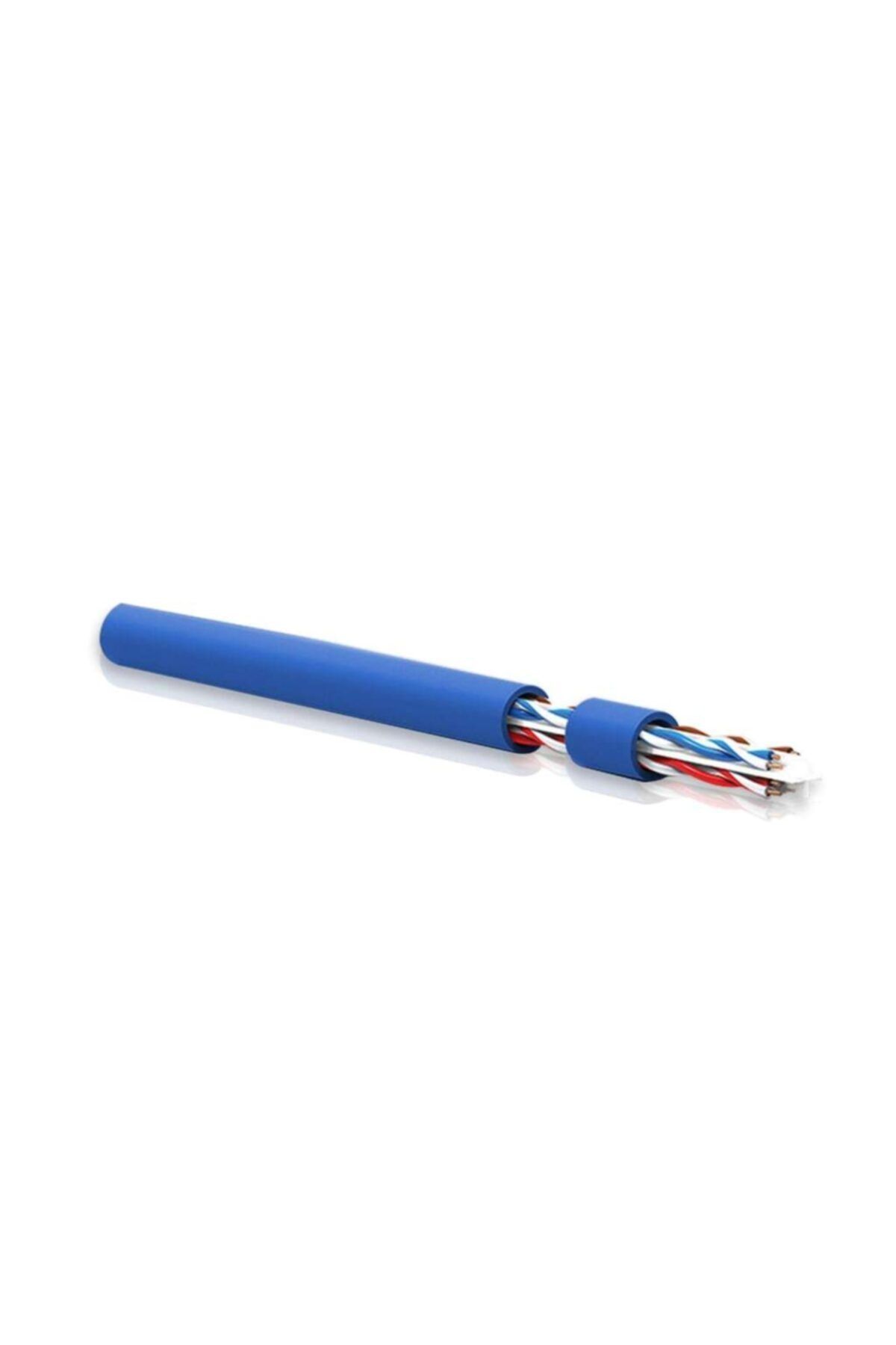 Qport 305 m Cat6 Utp Mavı Network Kablo q-cat6m