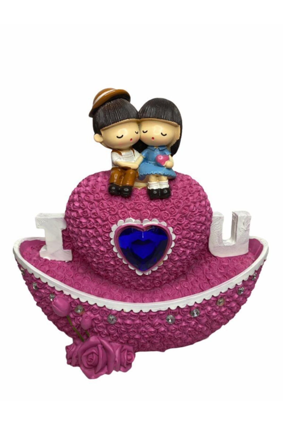 PiAshopping Kayık Love Polyester Biblo Kumbara