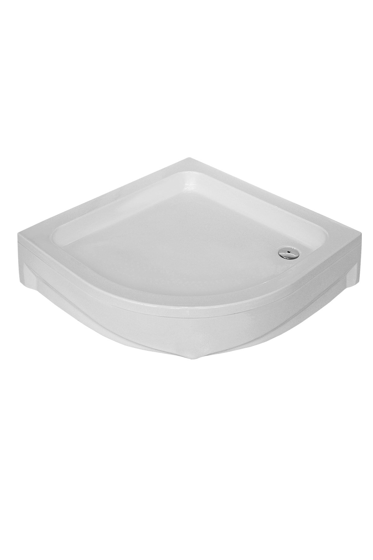 Sanica Oval 120*120 Ön Panelli Duş Teknesi