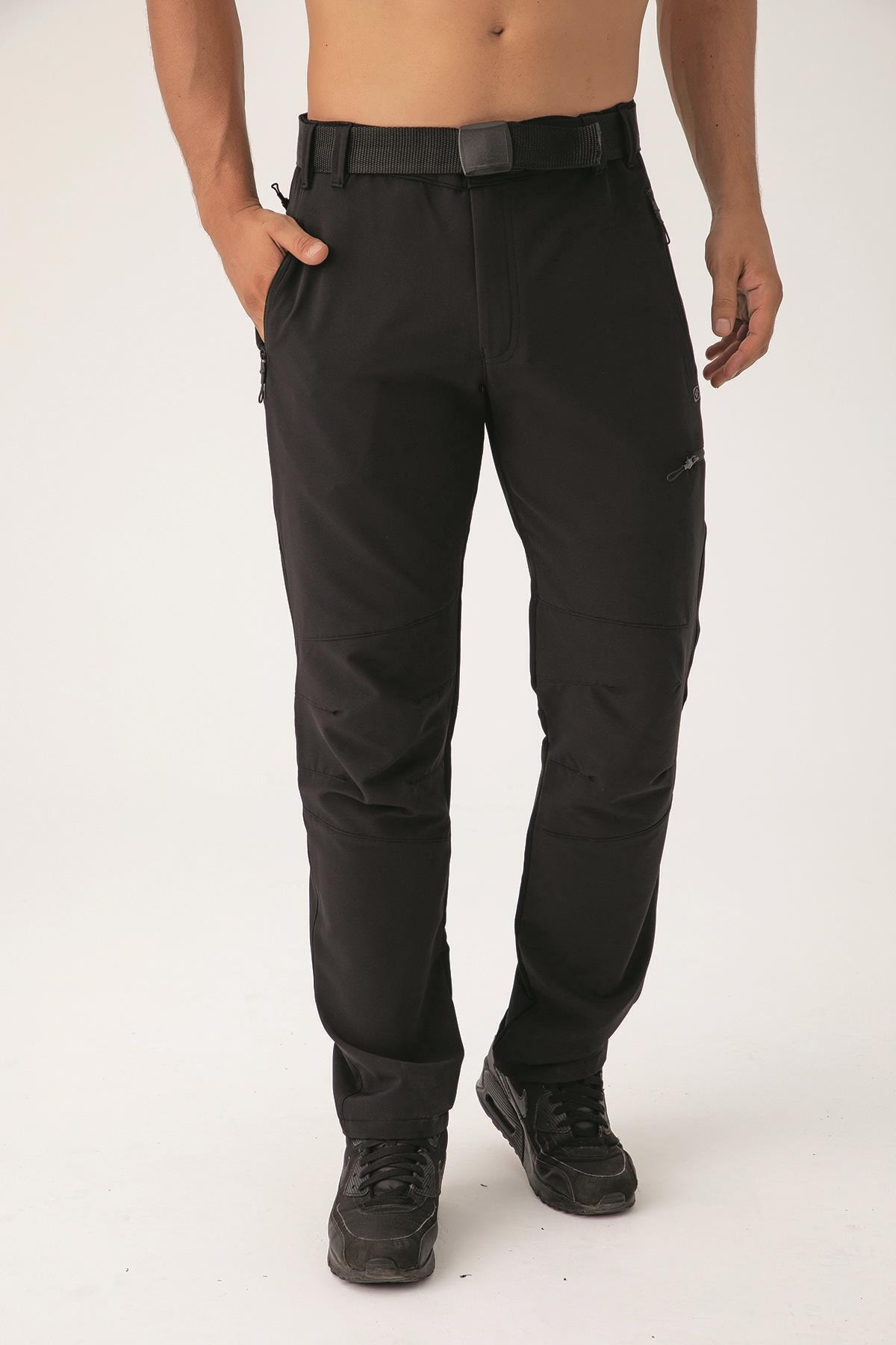 Crozwise Erkek Polarlı Kışlık Spor Outdoor Pantolon