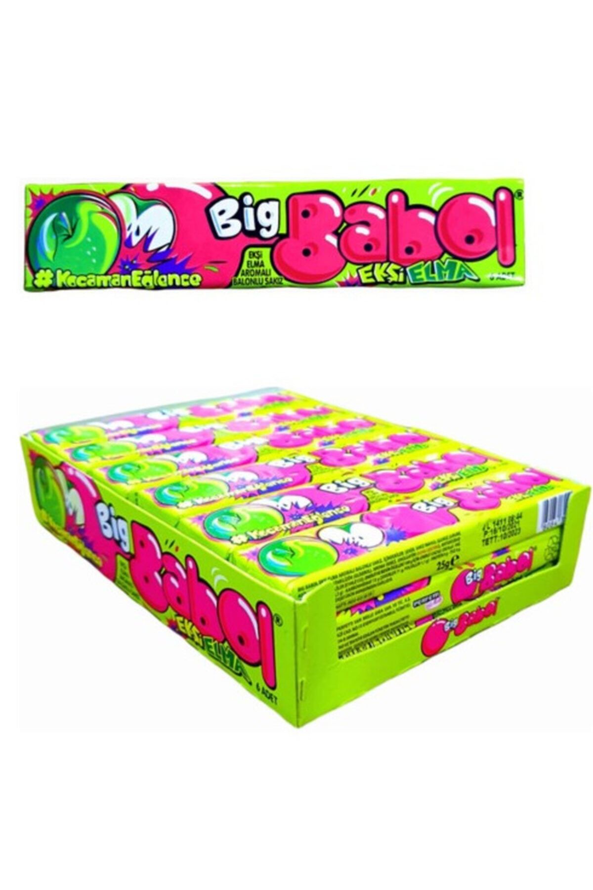 Big Babol Ekşi Elma18'li