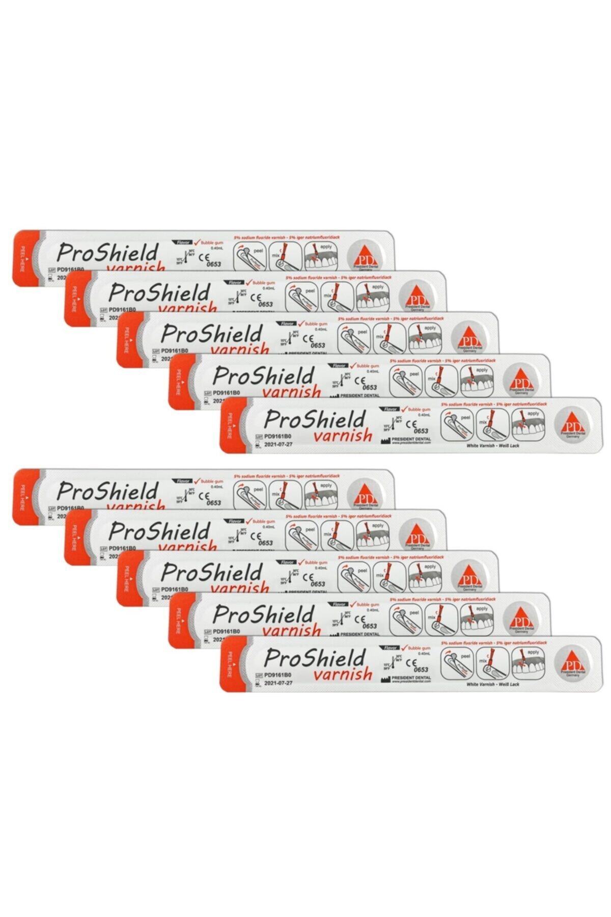 Pudra Proshield Varnish Koruyucu Flor Vernik 10 Adet