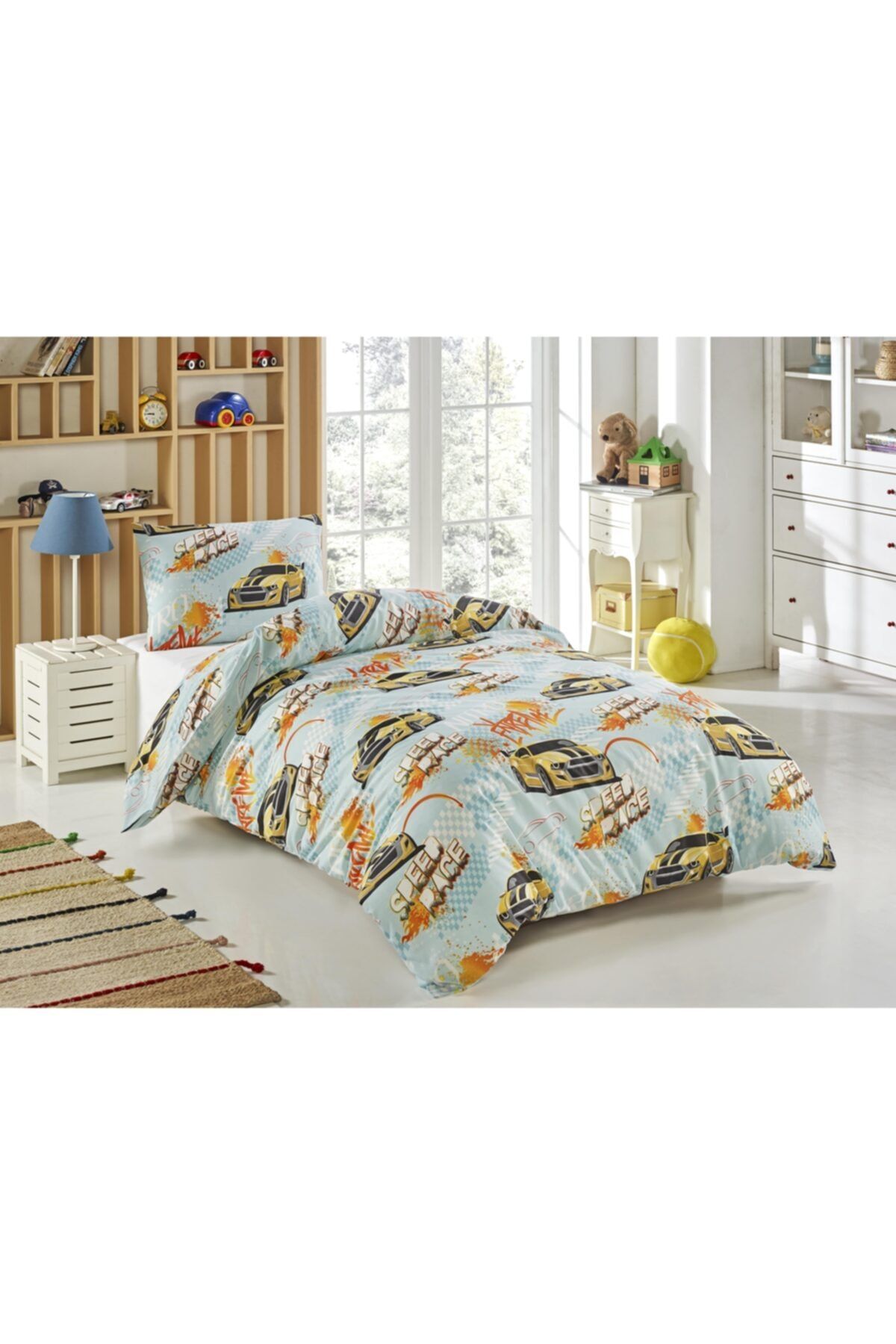 tenarr class home Arabalı Nevresim Takımı