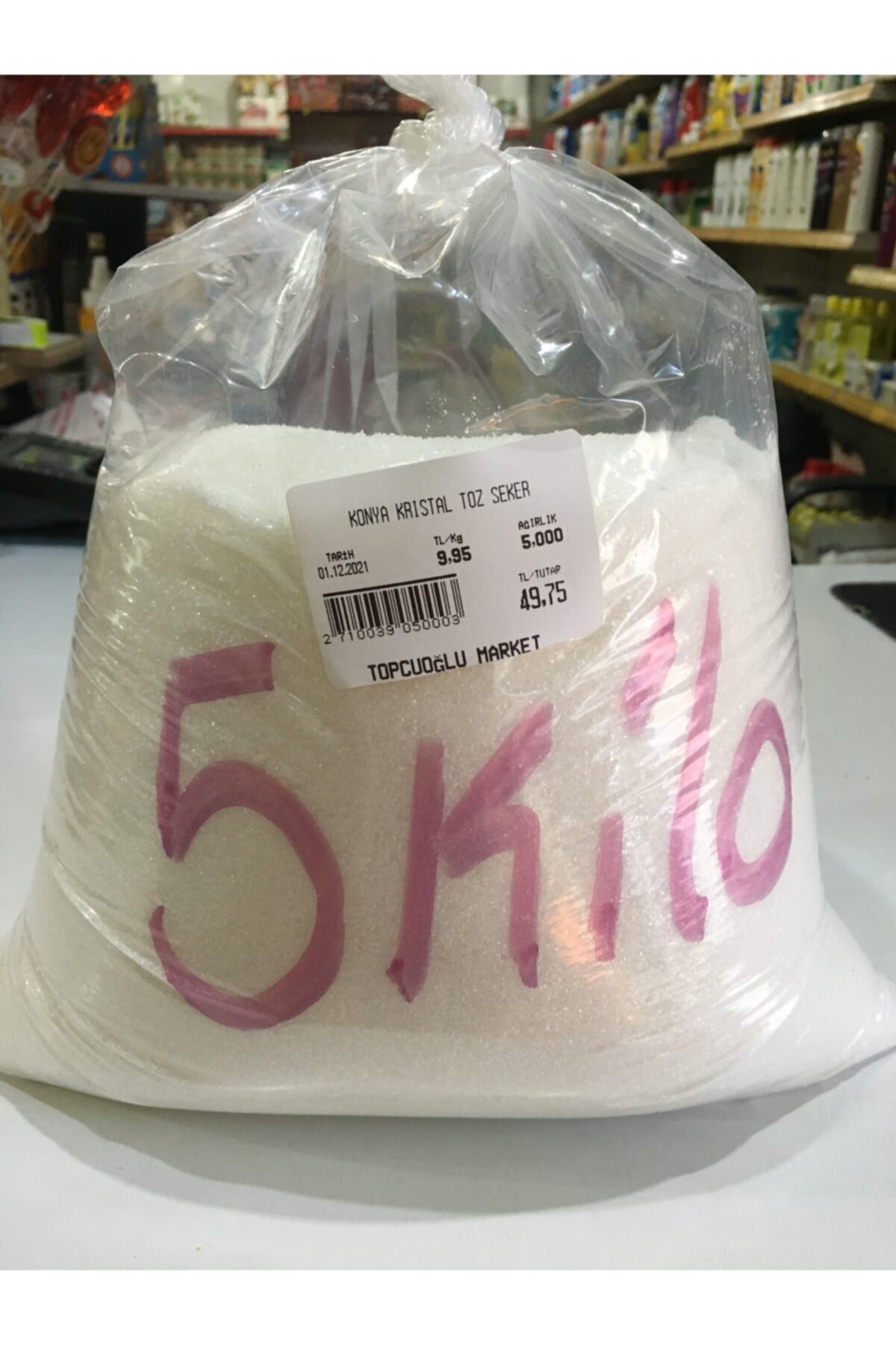 KONYA ŞEKER Konya Çuval Toz Şeker 5 Kilo