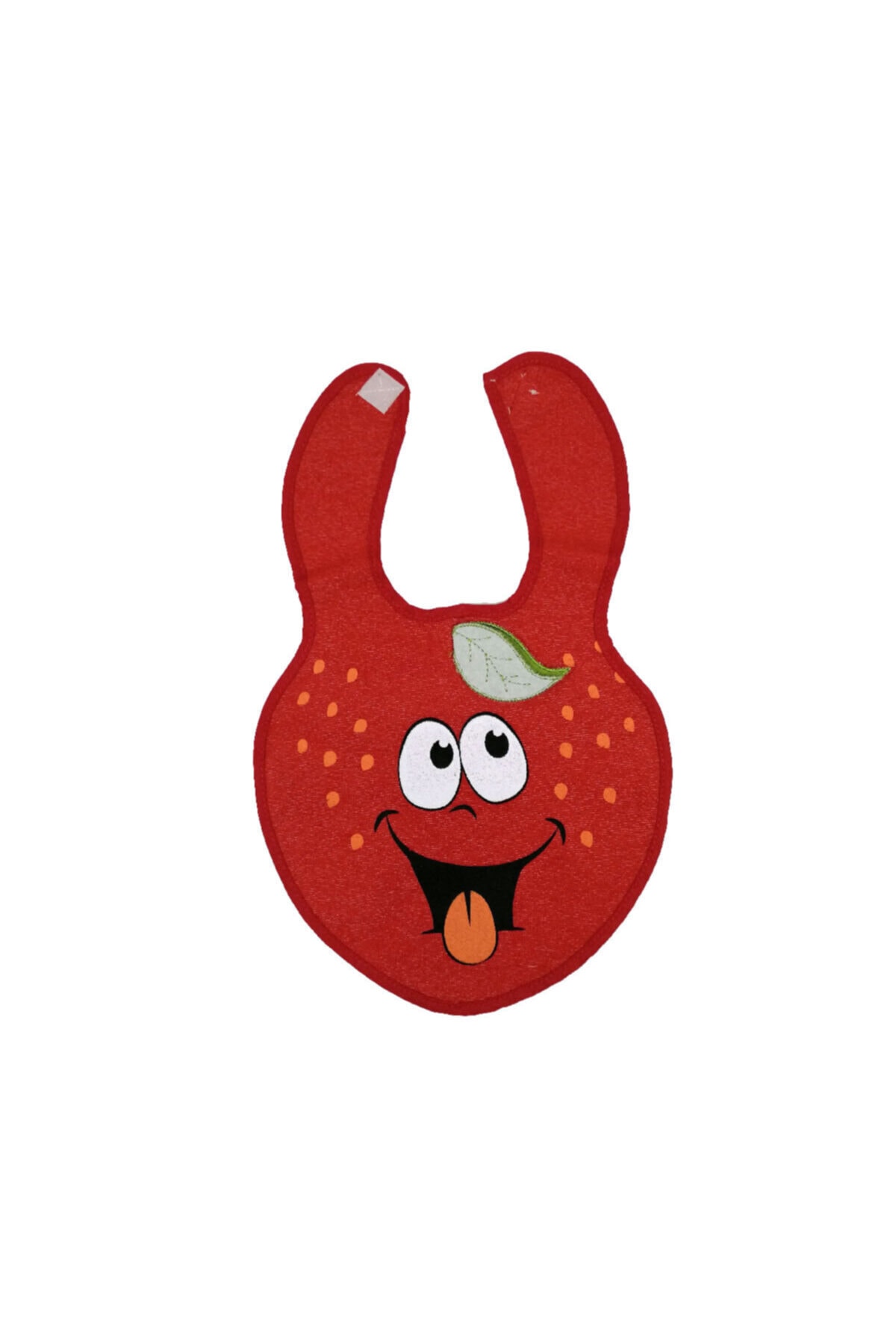 AGES ANGELS Bebek Çilek Baskılı Mama Önlüğü