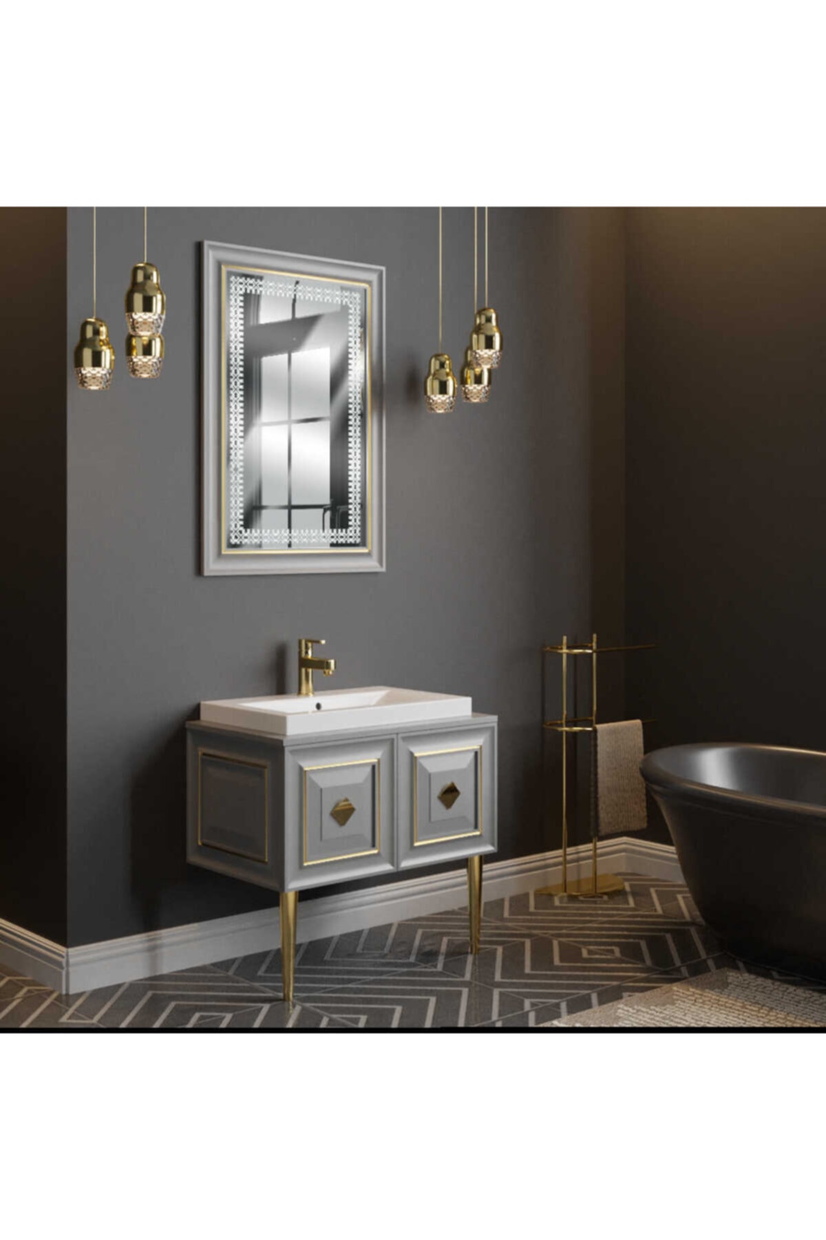 Belinza Davlos 80 Cm Banyo Dolabı Boy Dolabı Istiyorum