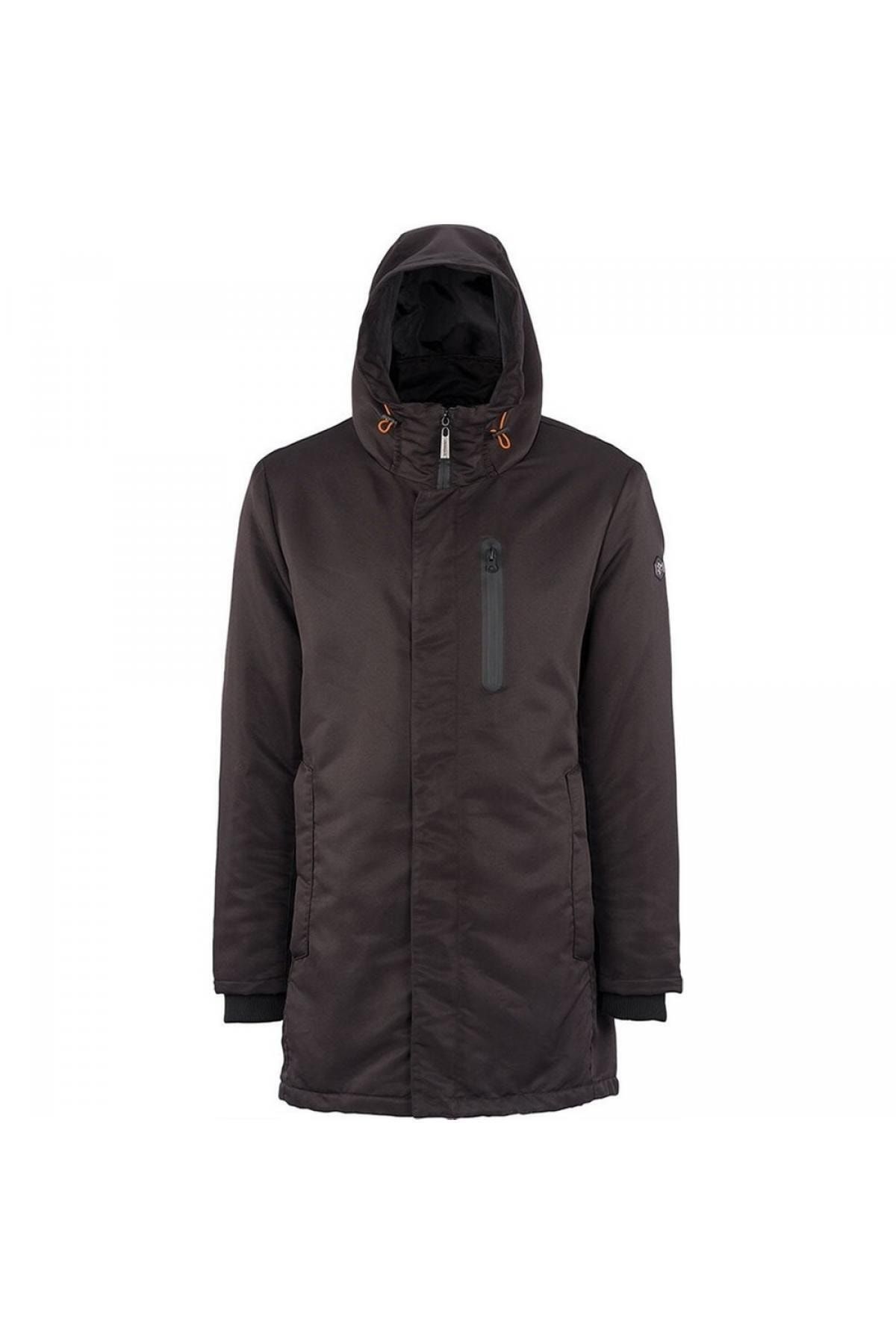 lumberjack 101044925 Penguen Coat Mont Siyah Erkek Mont