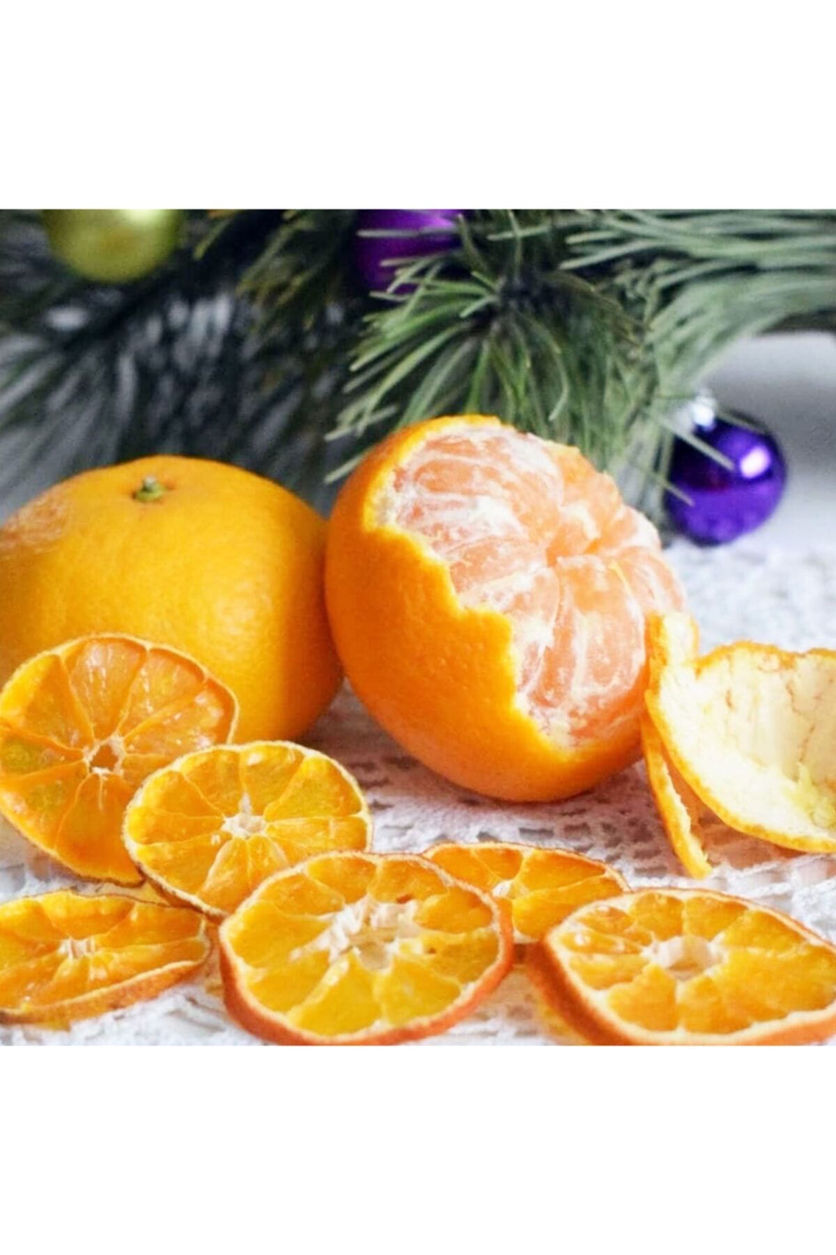 Özgür Kuruyemiş Kuru Mandalina Cips Doğal 250gr