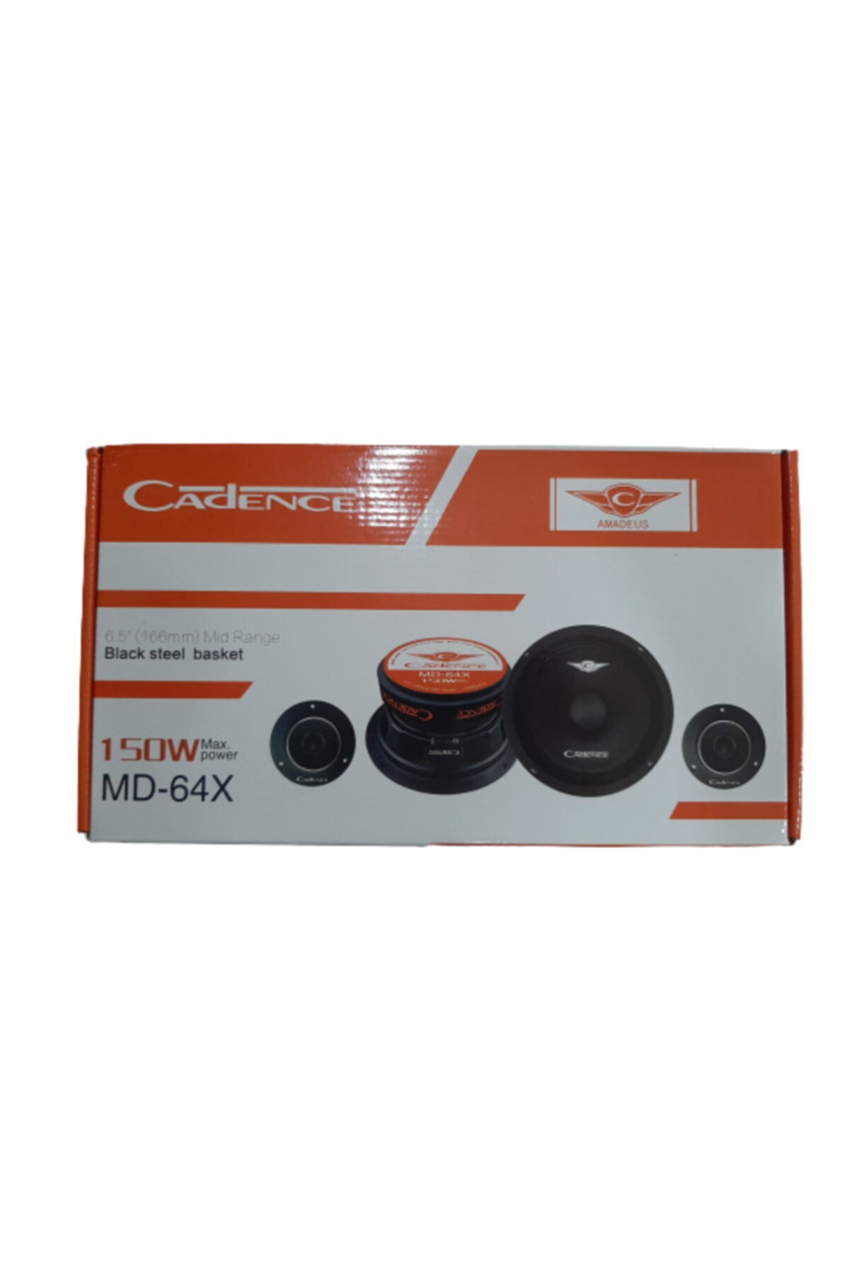 Cadence Md-64x 16 Cm Dome Tweeter'lı Profesyonel Midrange,mitrenç