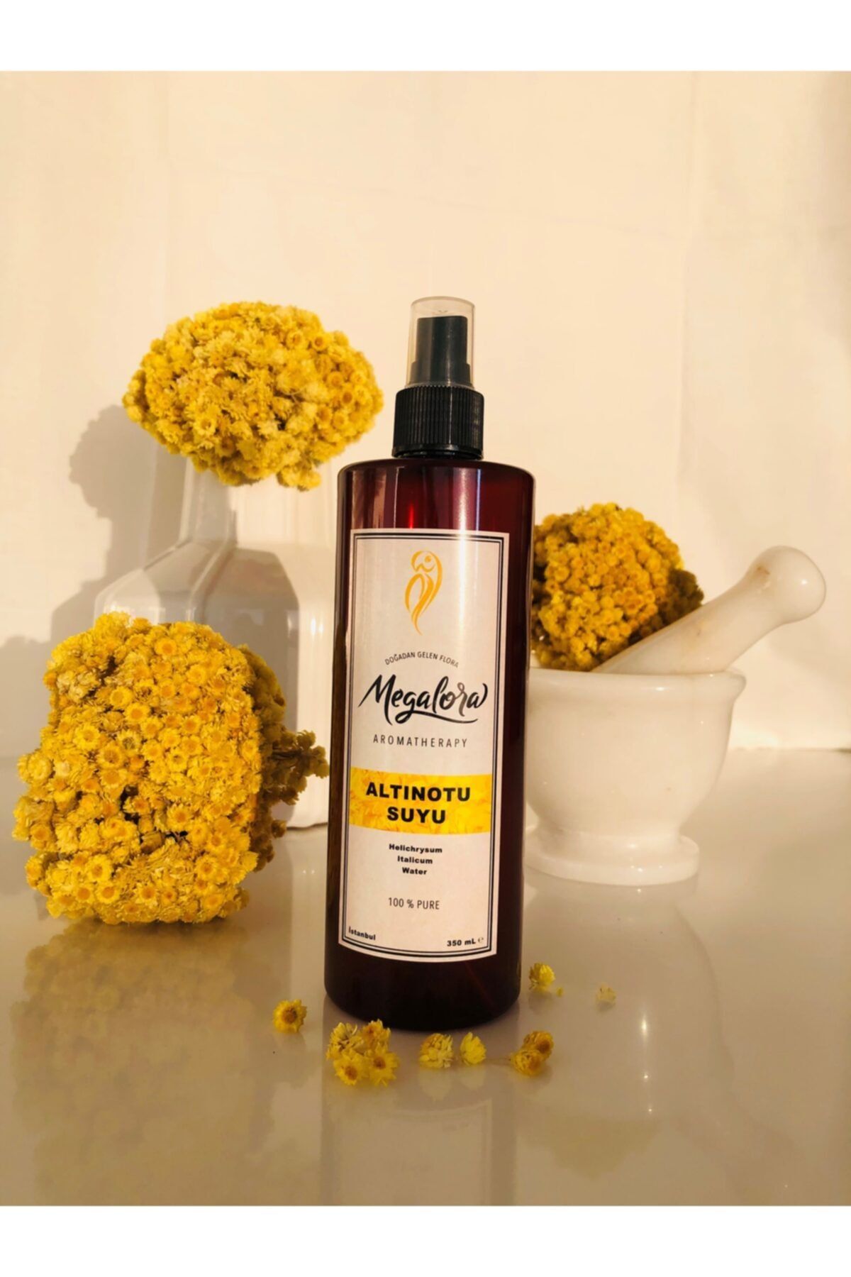 Megalora Altınotu (ölmez Çiçek) Suyu -İmmortelle Floral Water