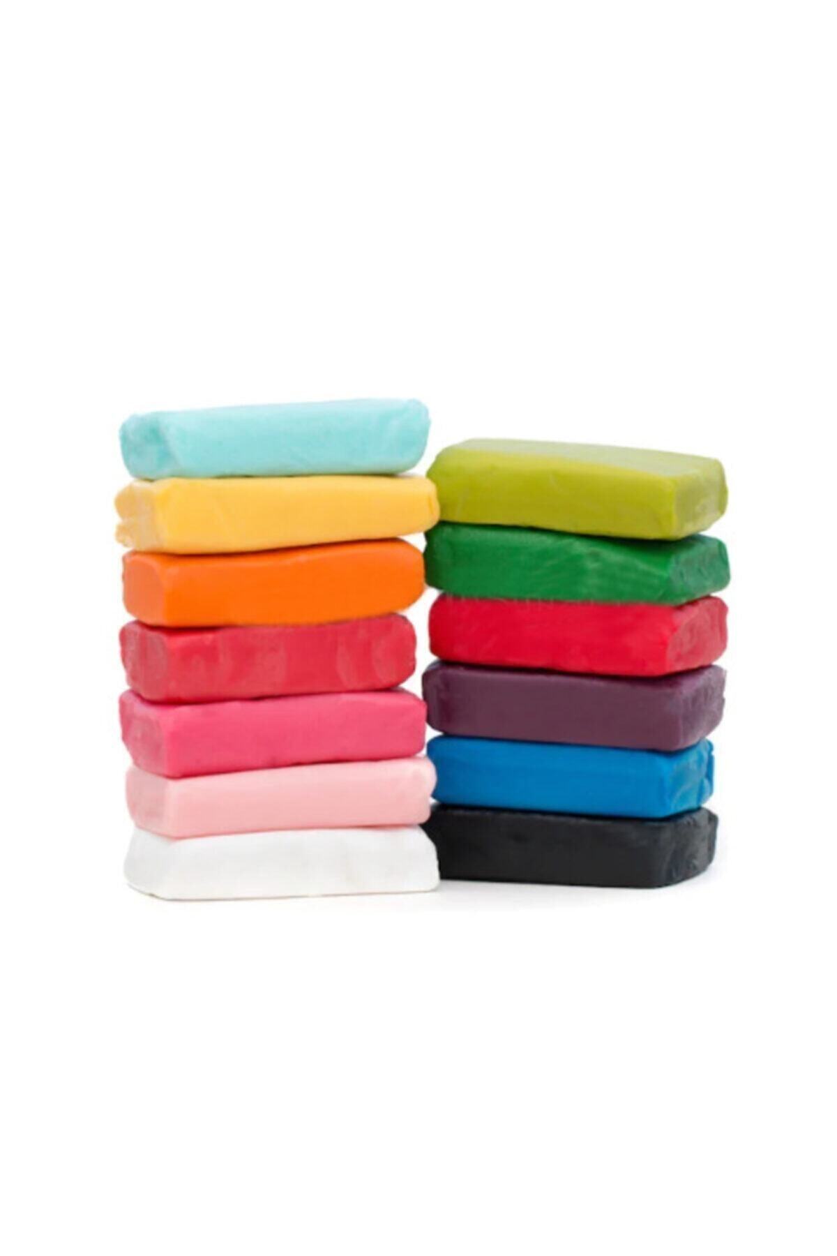velomy Mini Şeker Hamuru Seti 10 Parça 1000 G Karışık Renk Açık