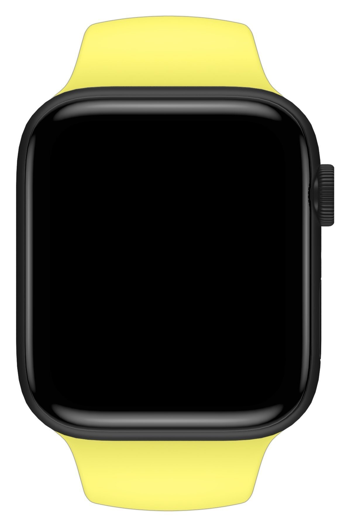 Fibaks Apple Watch 2 3 4 5 6 7 Se Nike 38 40 41mm Uyumlu  Kordon Kayış Bileklik Klasik Kaliteli Silikon