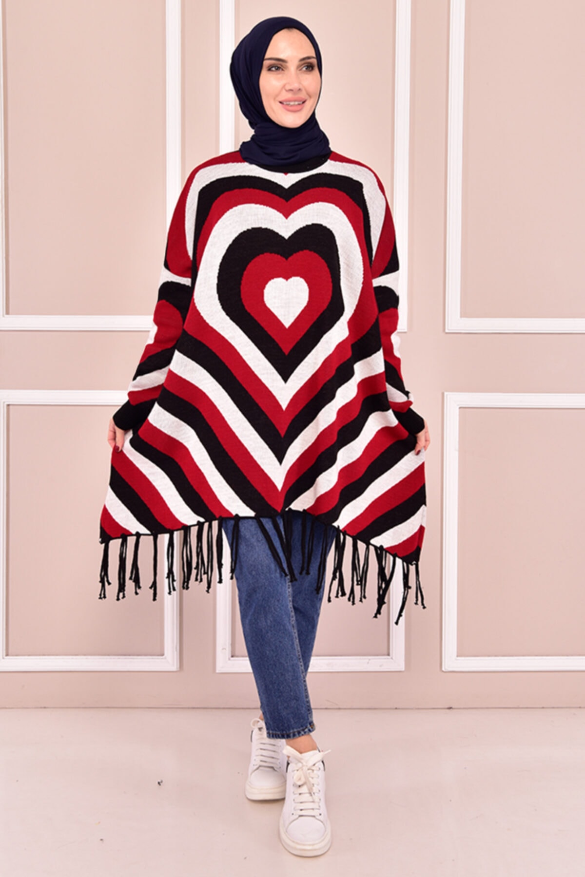 ModaMerve Triko Panço Siyah