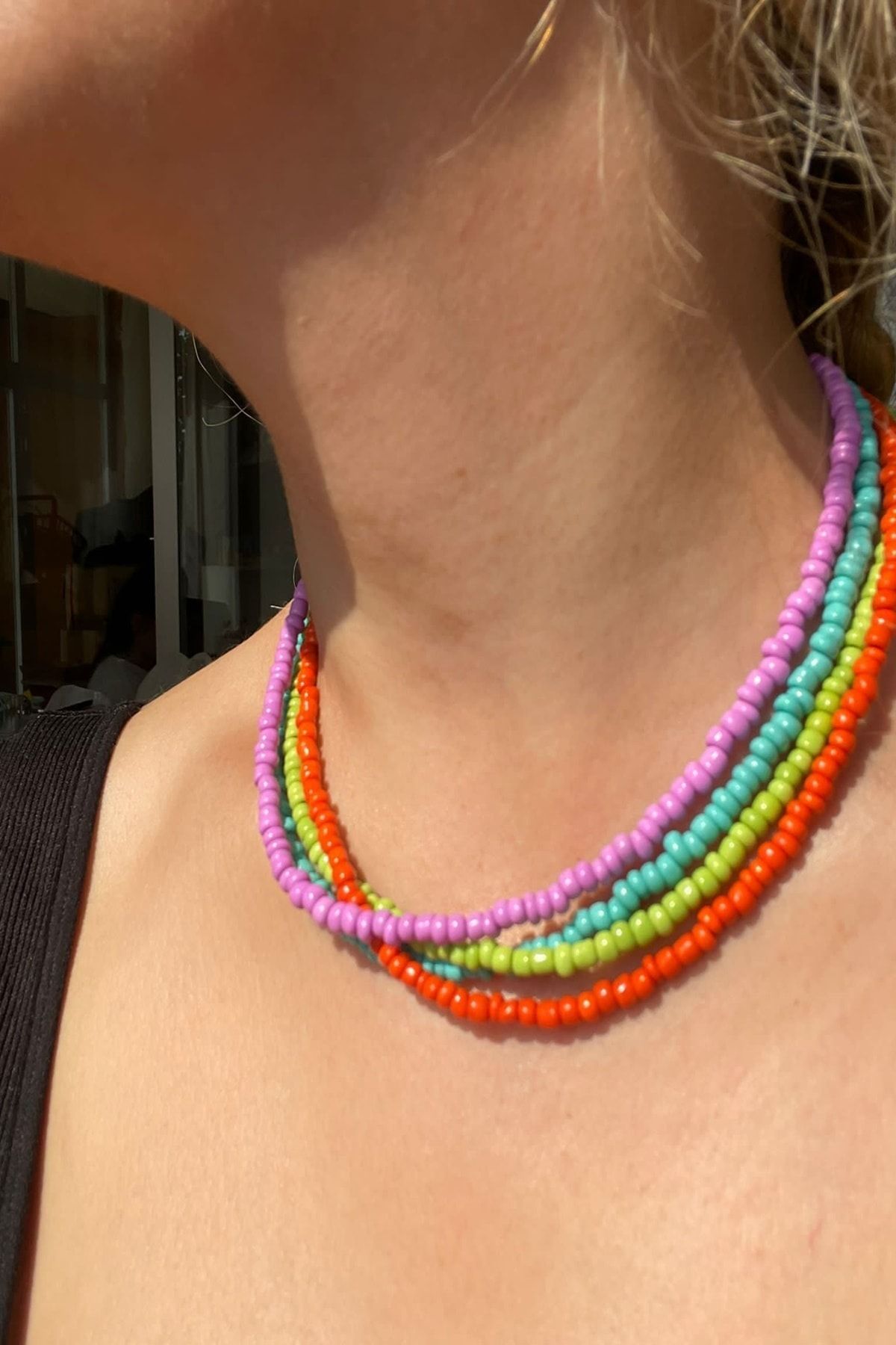sabella Accessories Necklace Multicolor Bead Trendyol